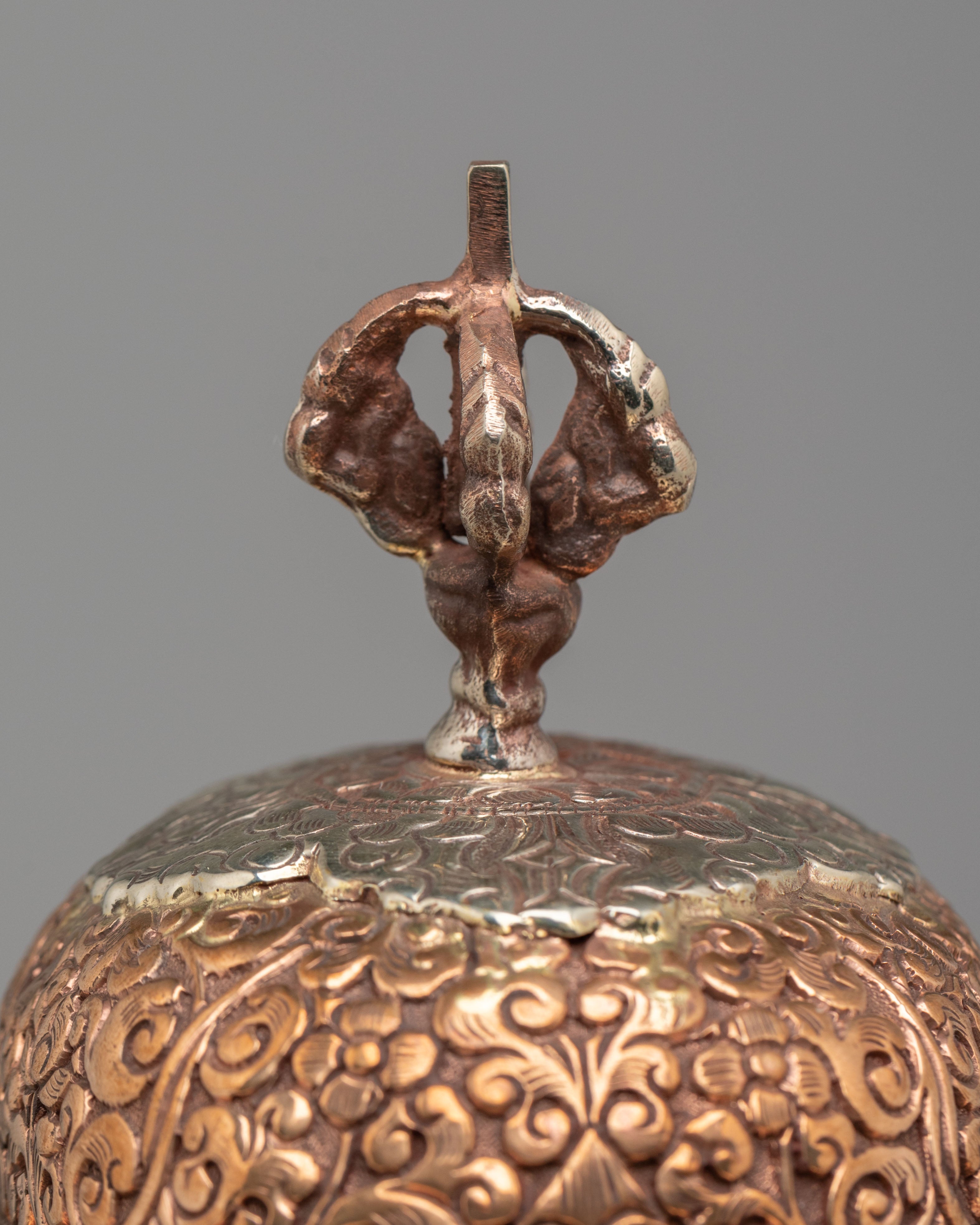 Handcrafted Kapala Tantric Offering Vessel | Tibetan Ritual Tool