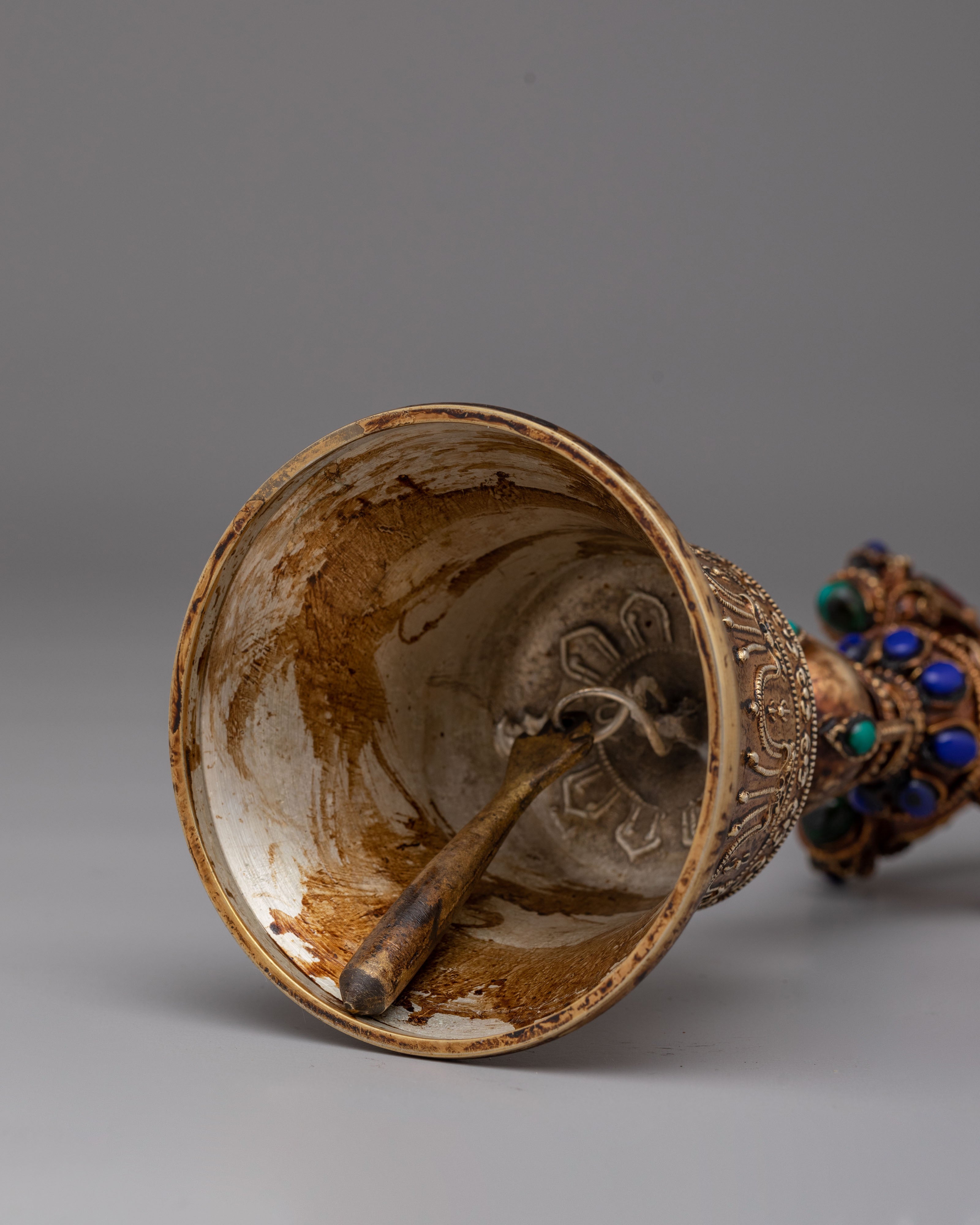 Tibetan Bell for Ritual | Traditional Handcrafted Meditation Bell