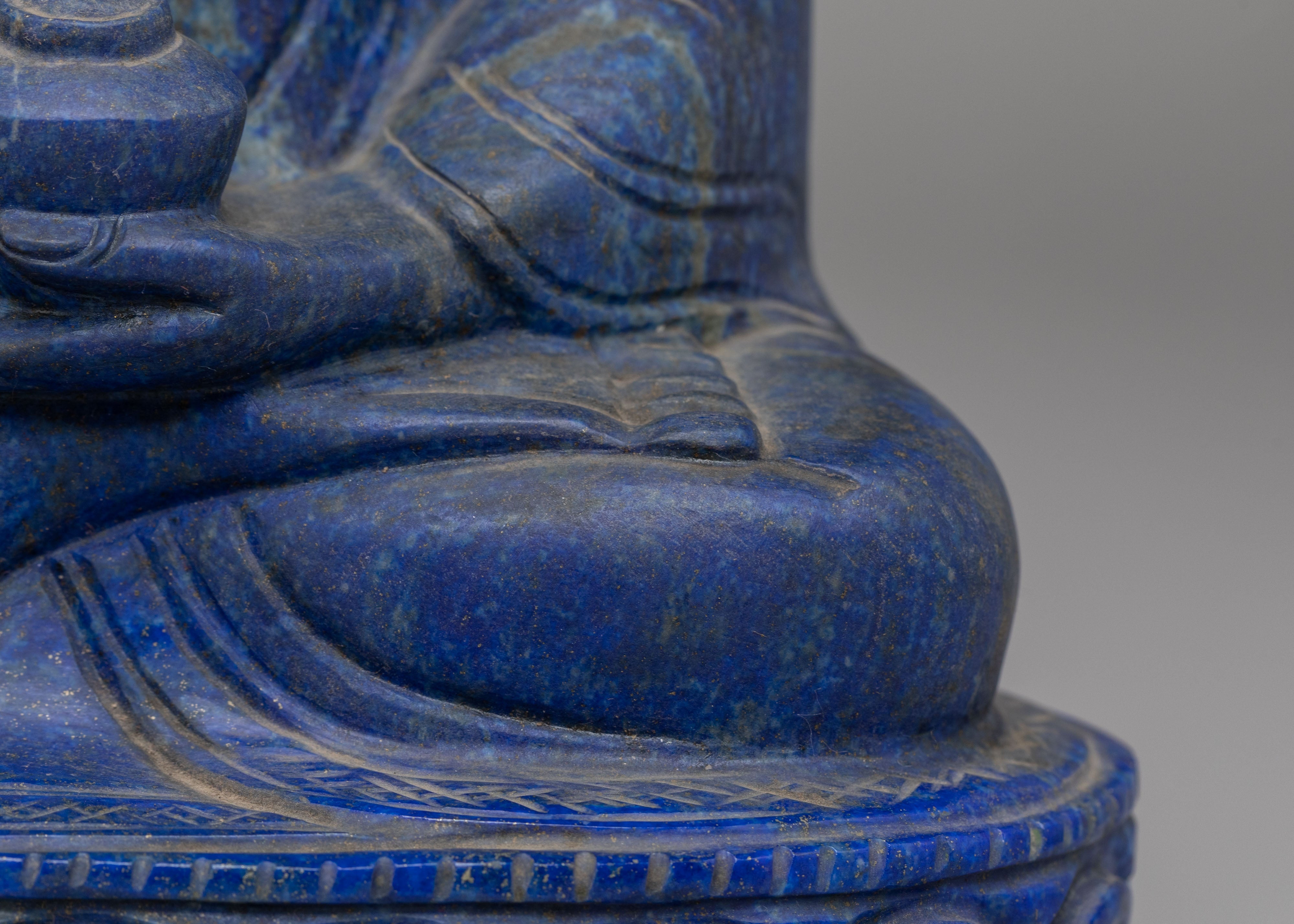 Bhaisajyaguru Medicine Buddha Sculpture | Tibetan Healing Deity