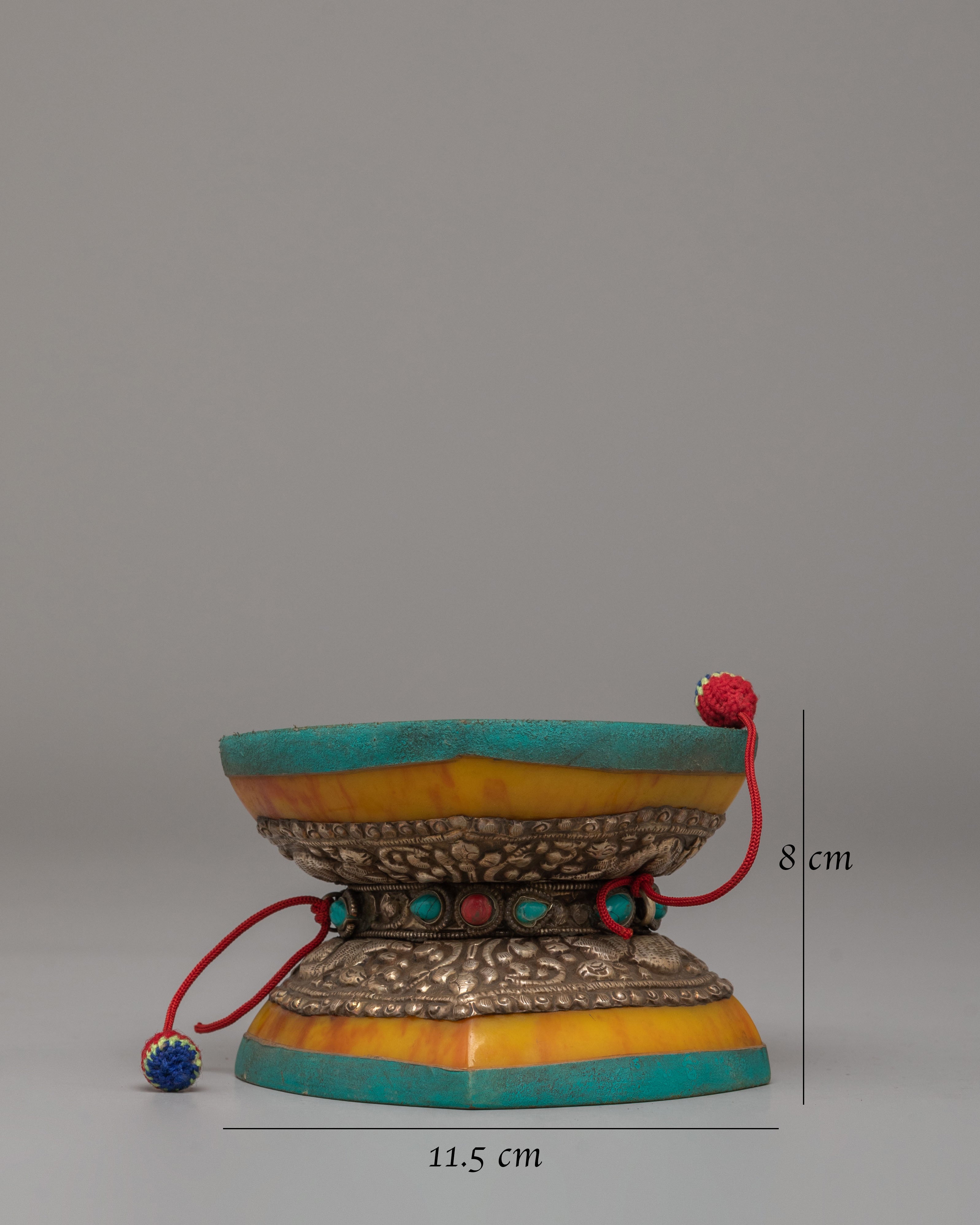 Buddhist Ritual Damaru | Handcrafted Tibetan Drum