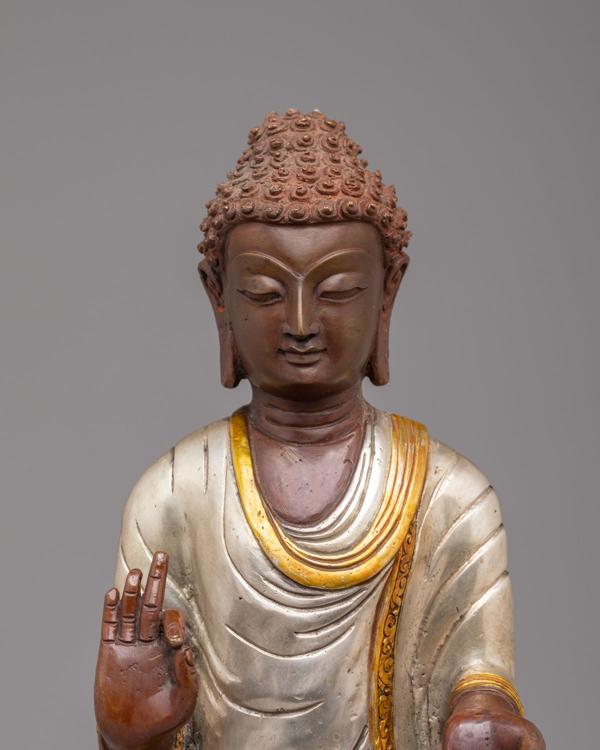 Lamp Bearer dipankara Buddha Statue  | Tibetan Gelug Master Tsongkhapa