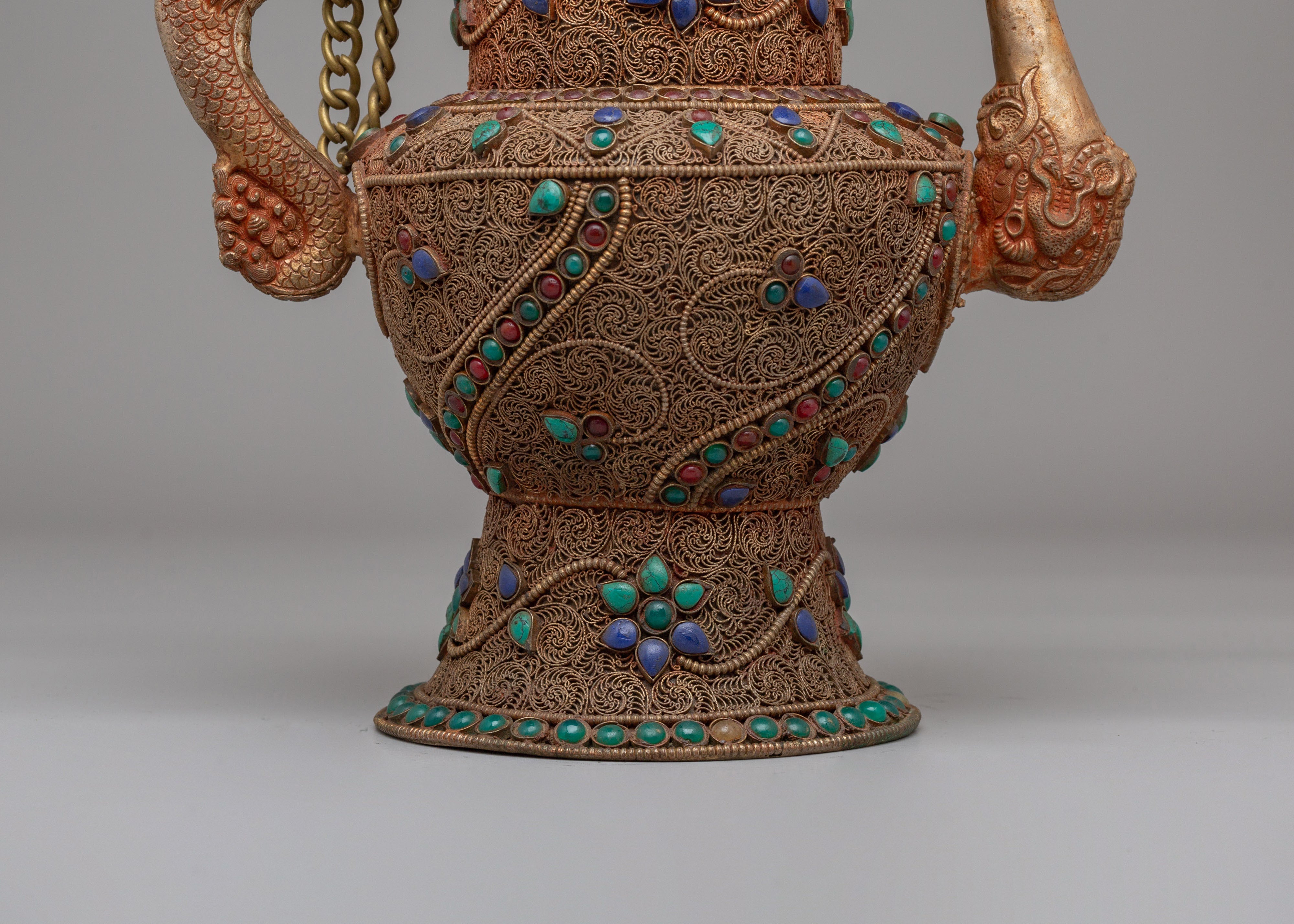 Himalayan Filigree Tea Pot | Decorative Artwork