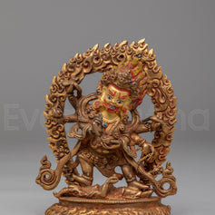 Six-Armed Mahakala Statue 