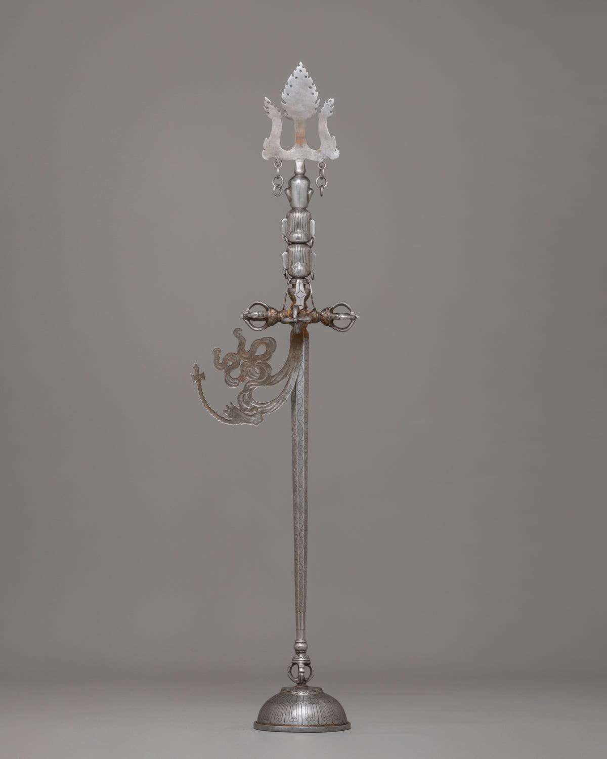 Spiritual Khatvanga Ceremonial Staff | Tibetan Rituals & Meditation