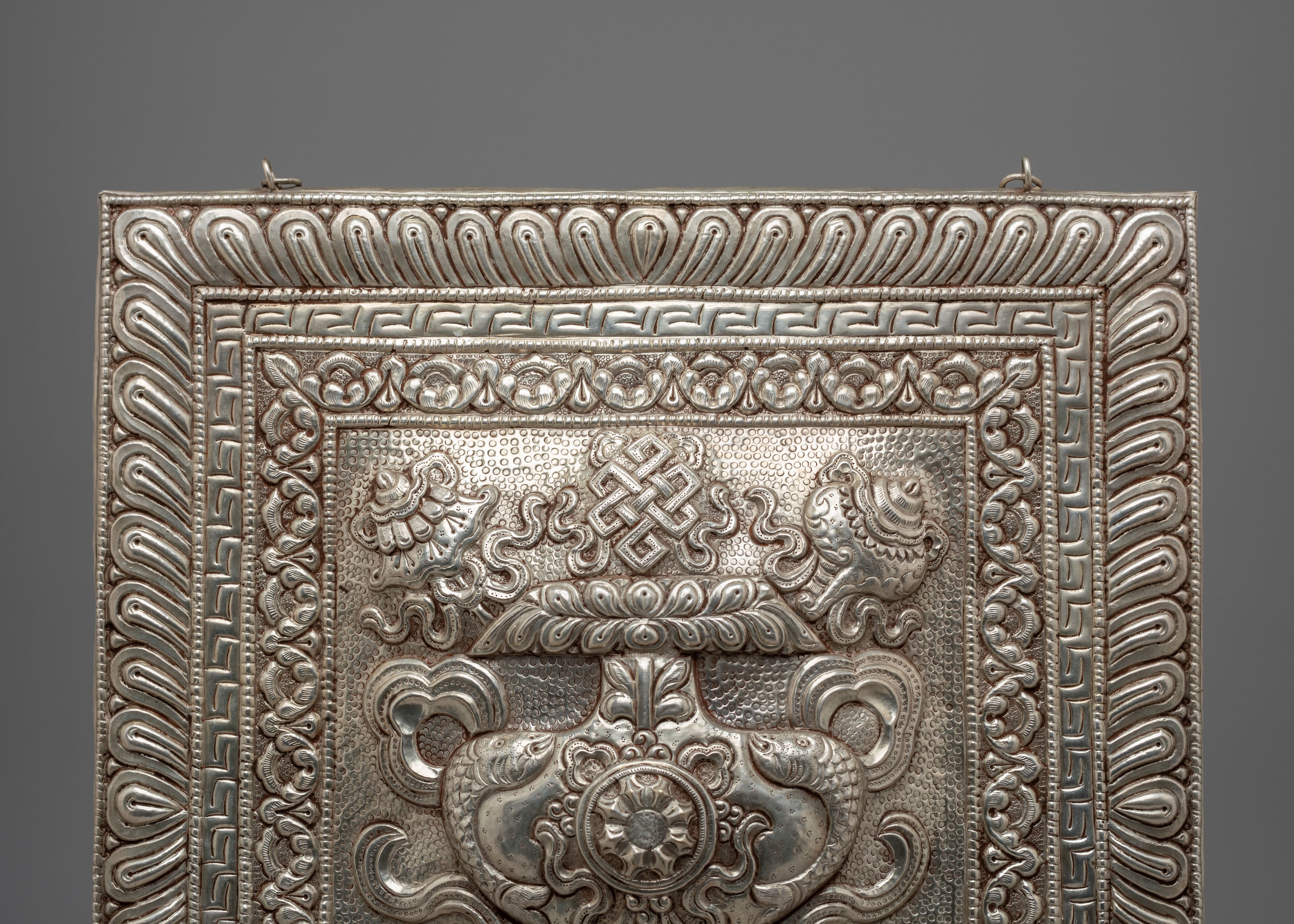 Astamangala Wall Hanging | Eight Auspicious Symbols Tibetan Art
