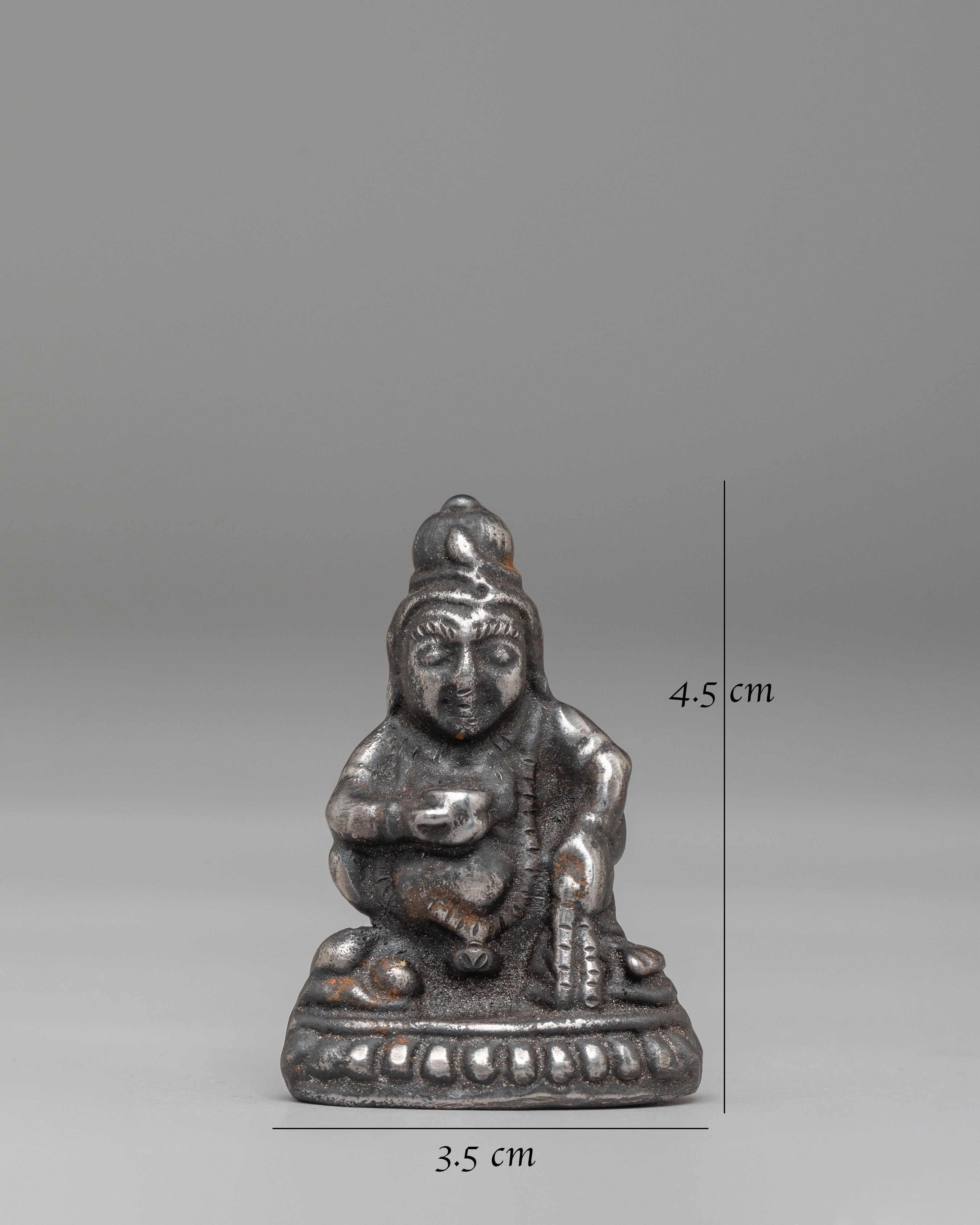 Wealth Deity Black Dzambhala Statue | Handcrafted bronze Sculpture