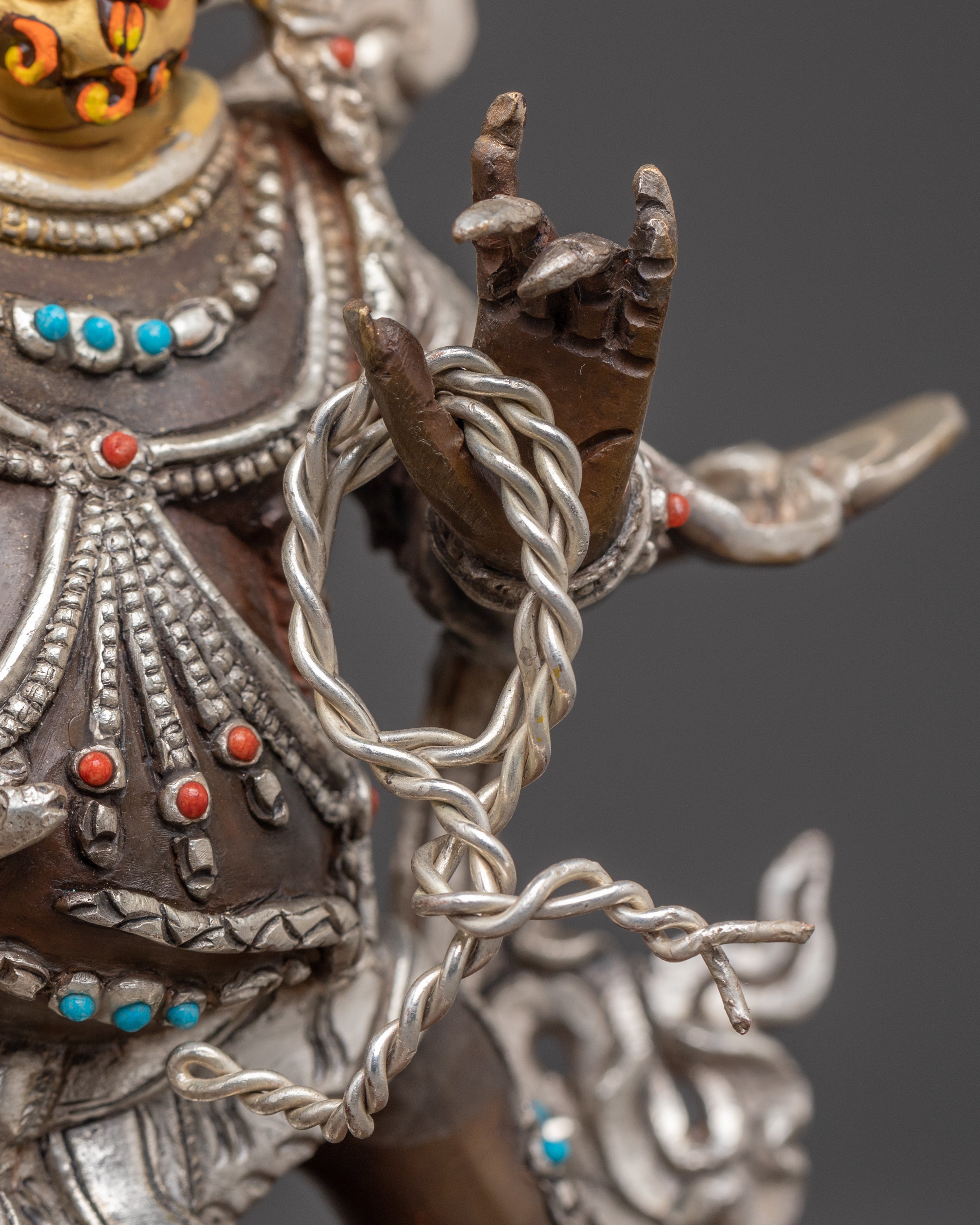 Vajrapani Spiritual Statue | Handcrafted Tibetan Buddha Figurine