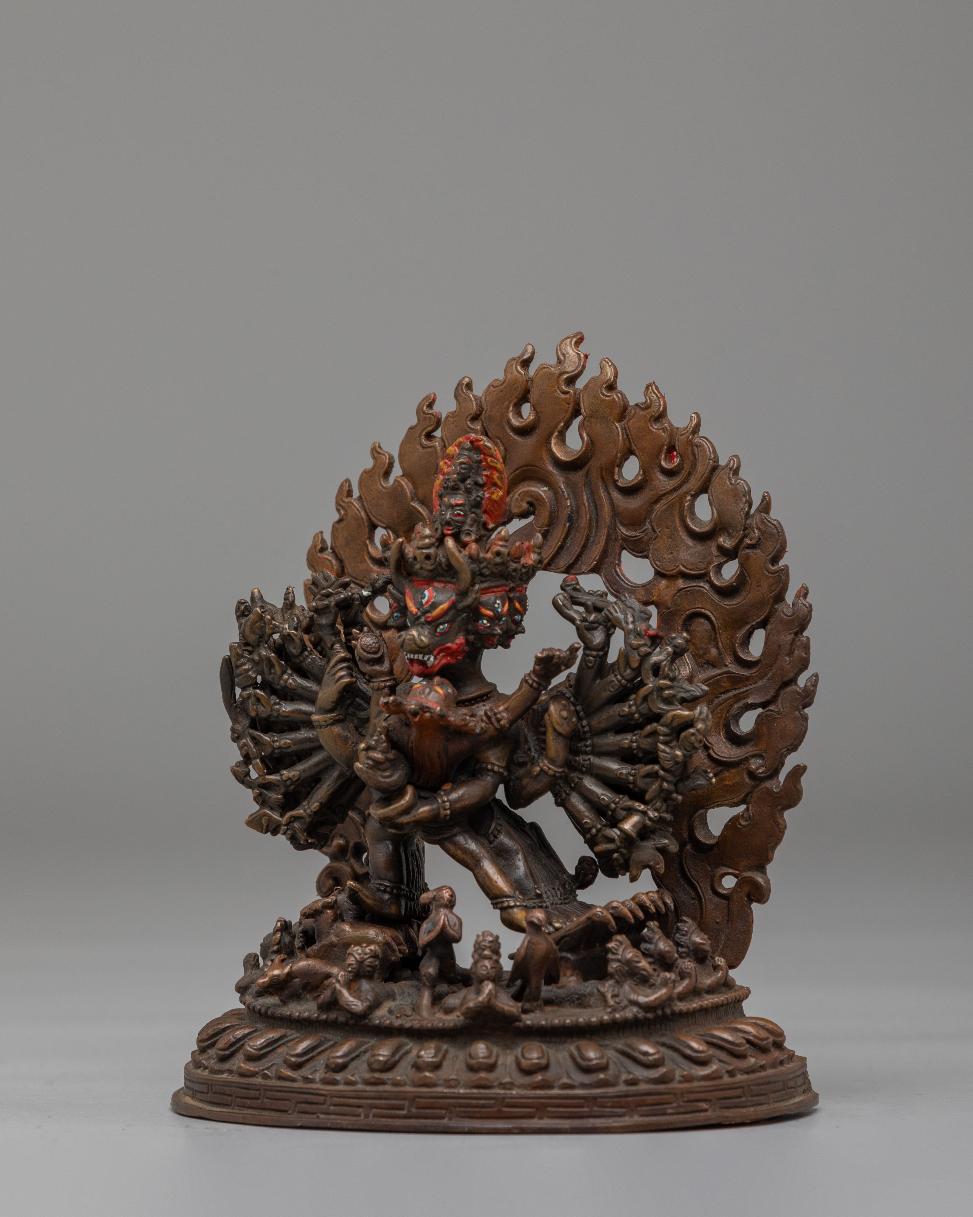 Sacred Yamantaka Statue | Wrathful Protector Deity