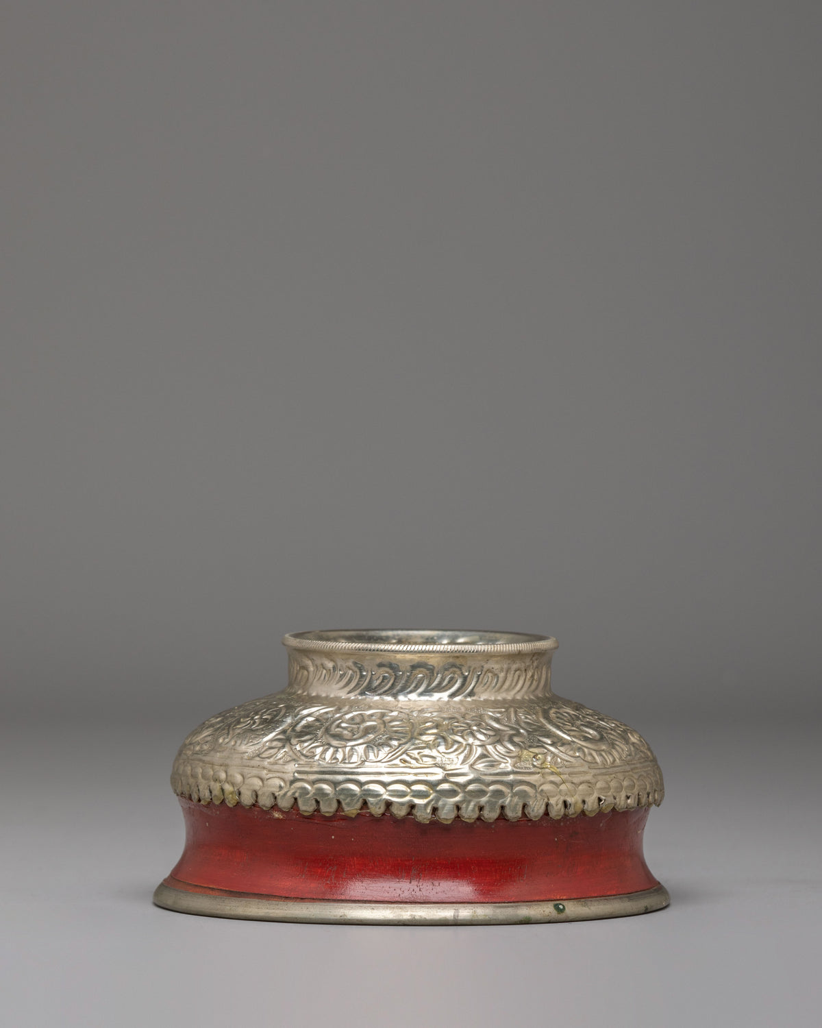 Handmade Tibetan Ritual Bowl | Offering Bowl for Puja & Meditation