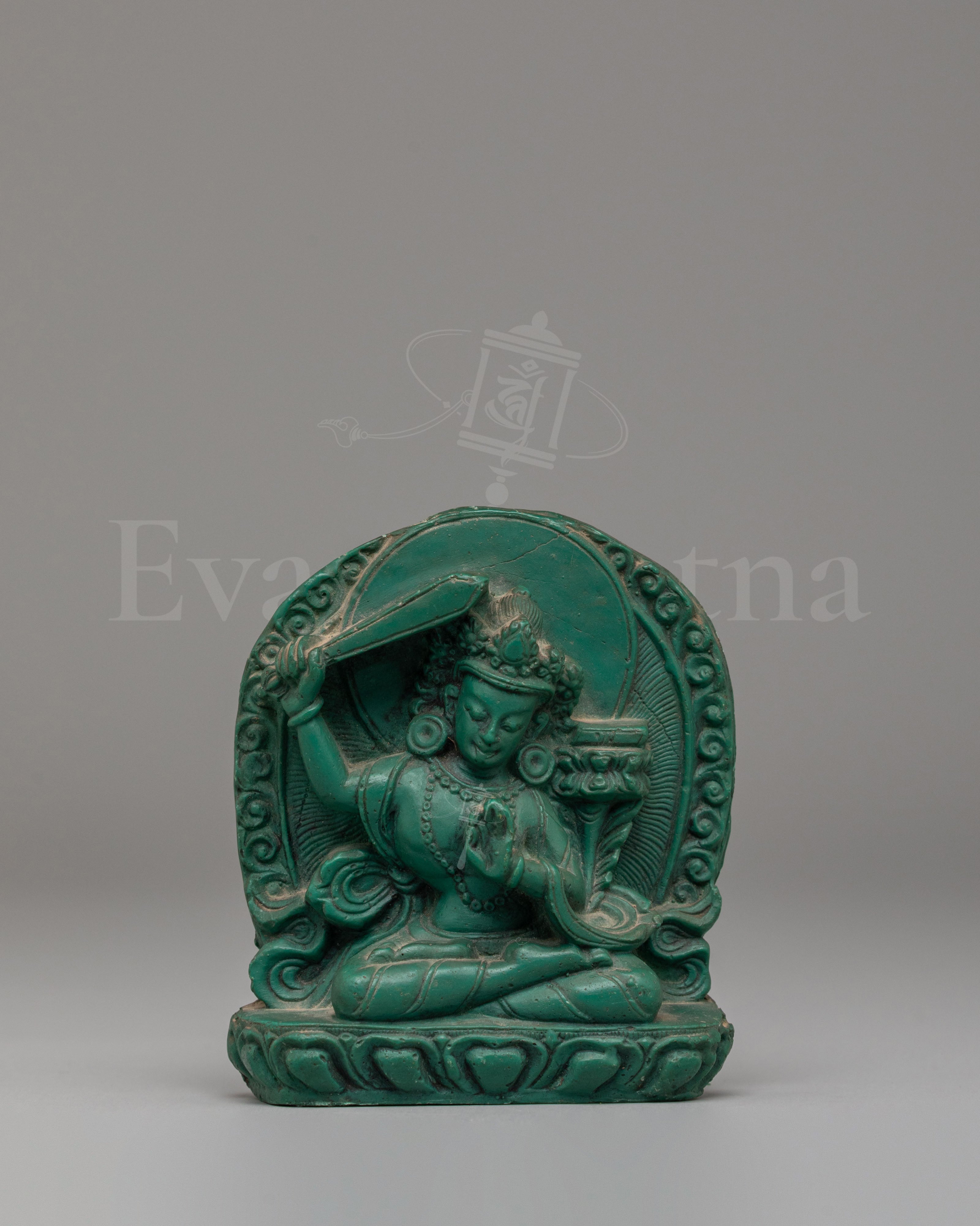 Traditional Manjushri Altar Sculpture
