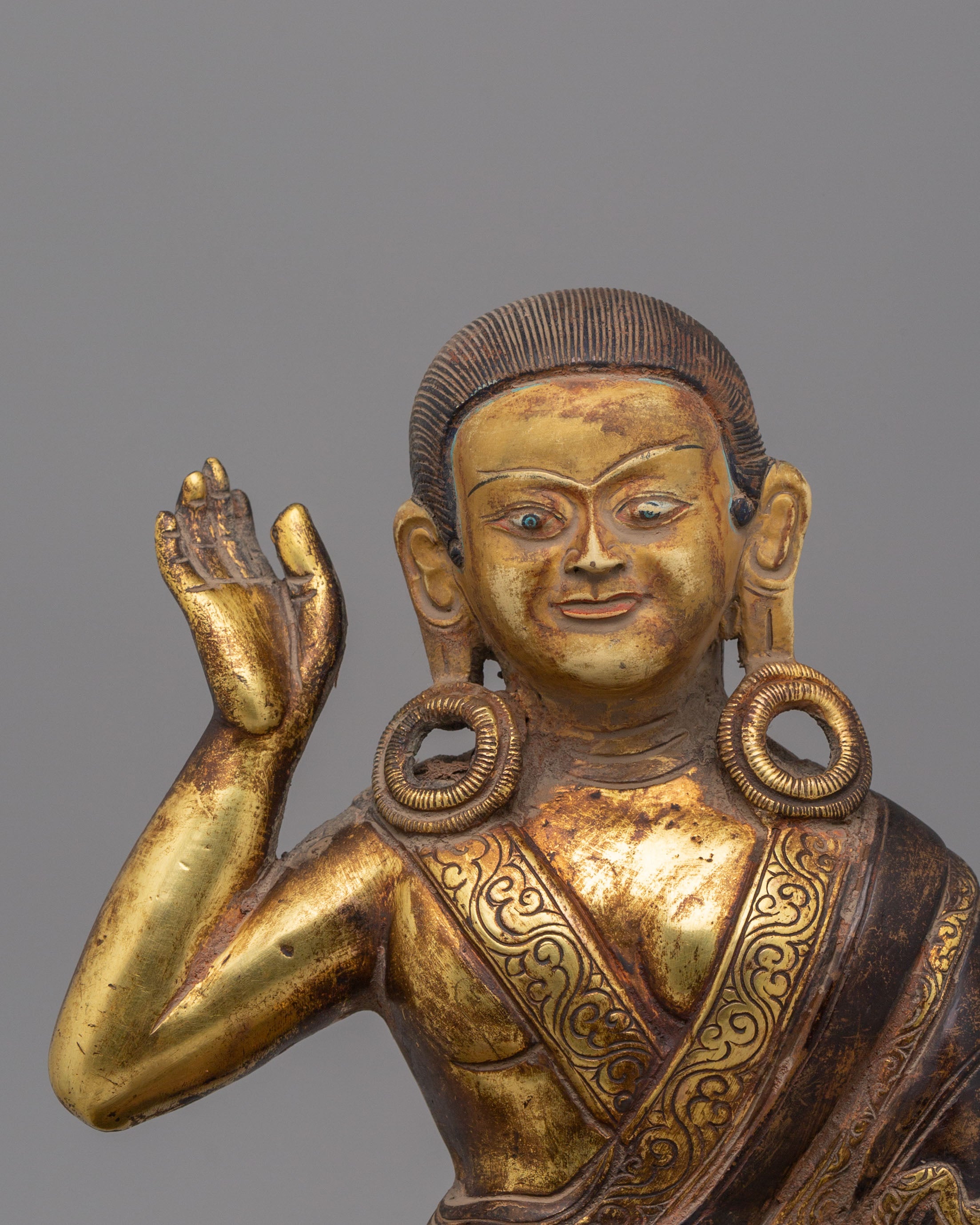 Milarepa Buddhist Yogi Statue | Symbol of Enlightenment & Inner Peace
