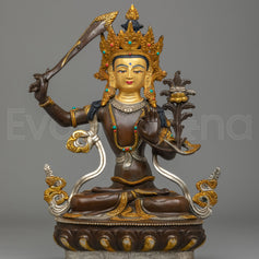 Manjushri Wisdom Deity Statue 