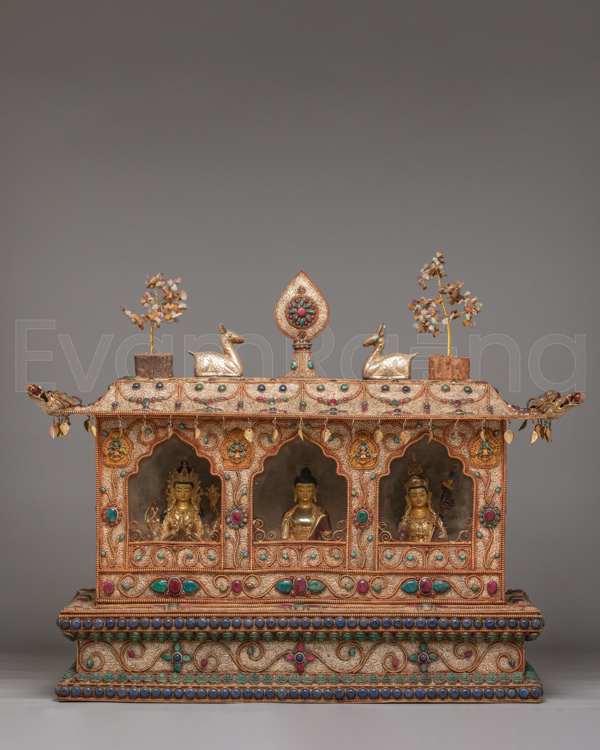 Handmade Altar Box With Statue