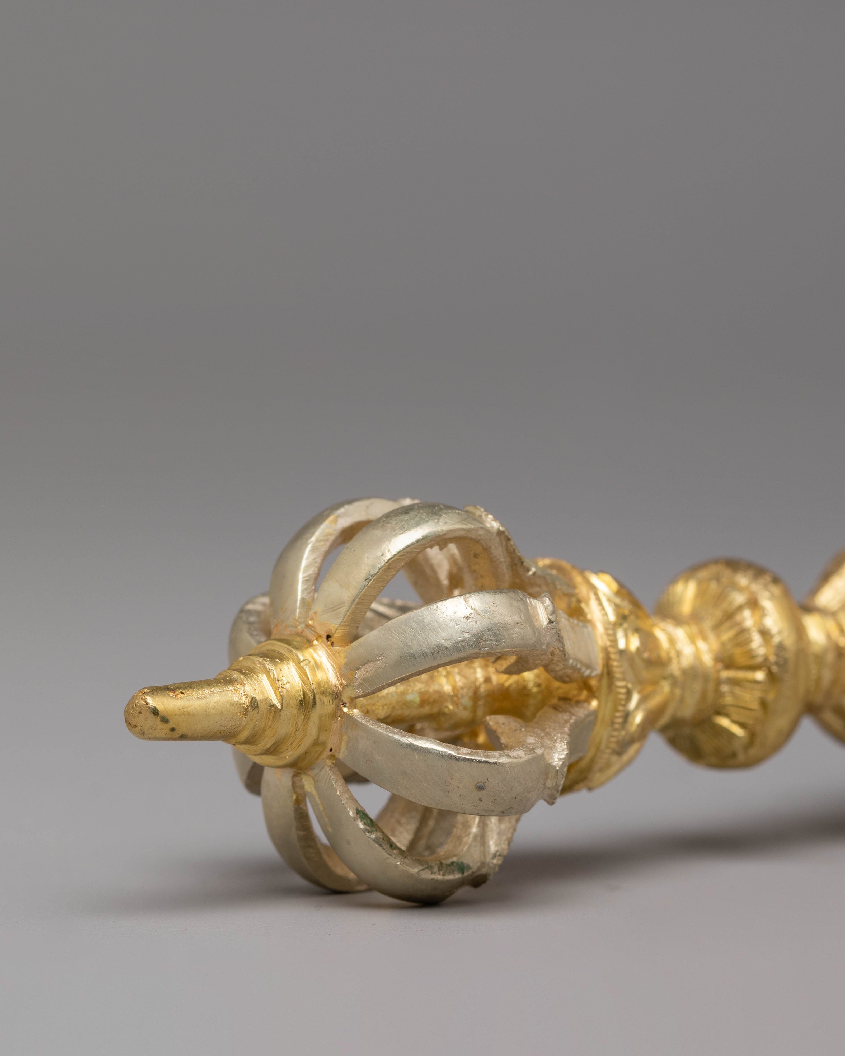 Sacred Traditional Bell and Vajra Set | Buddhist Ritual Tools