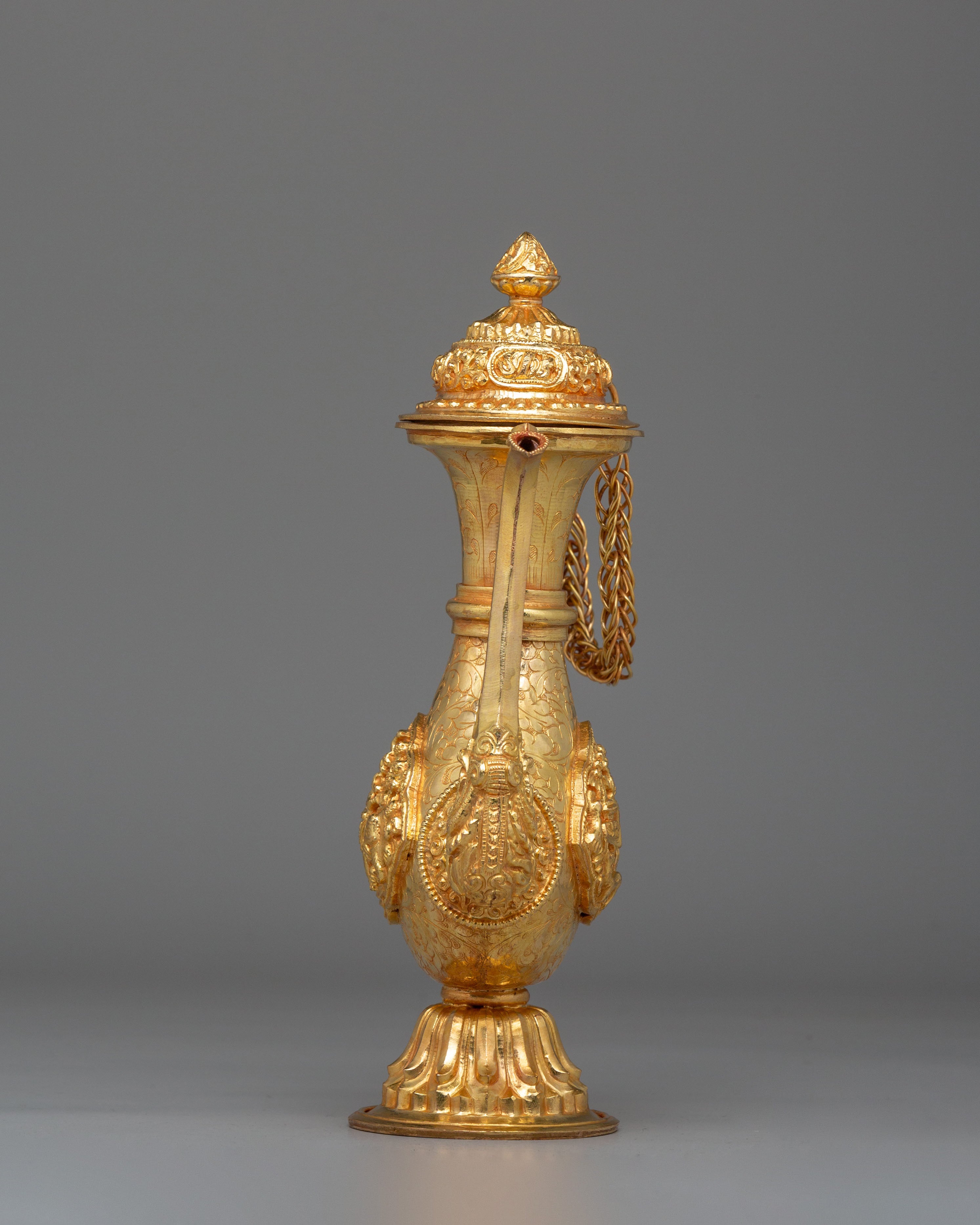 Sacred Bhumba Water Vessel | Symbol of Spiritual Purity and Blessings