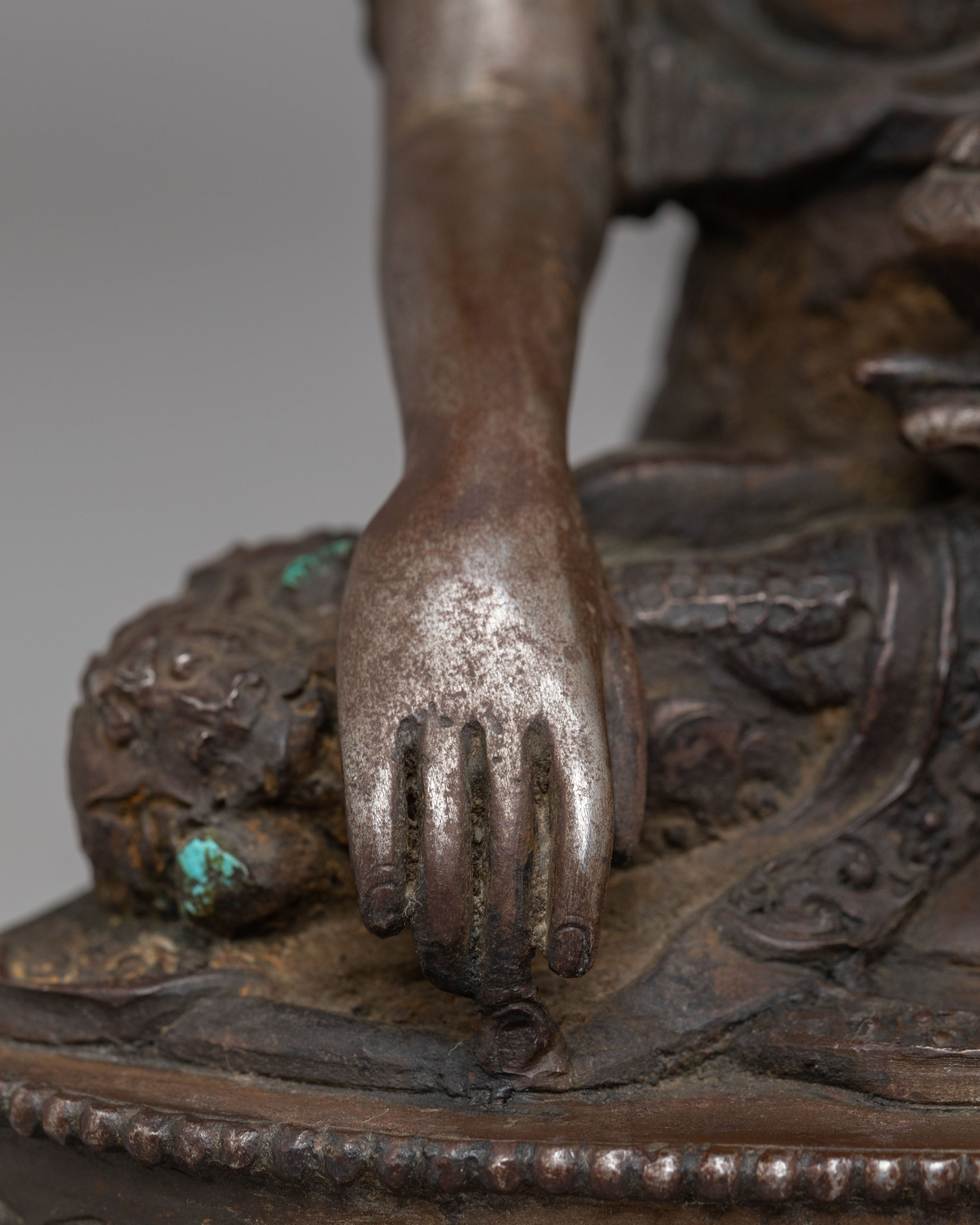Enlightenment Shakyamuni Buddha Statue | Iron Buddha
