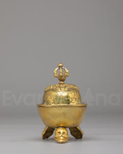 Buddhist Skull Cup Offering