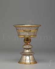 Sacred Tibetan Butter Lamp