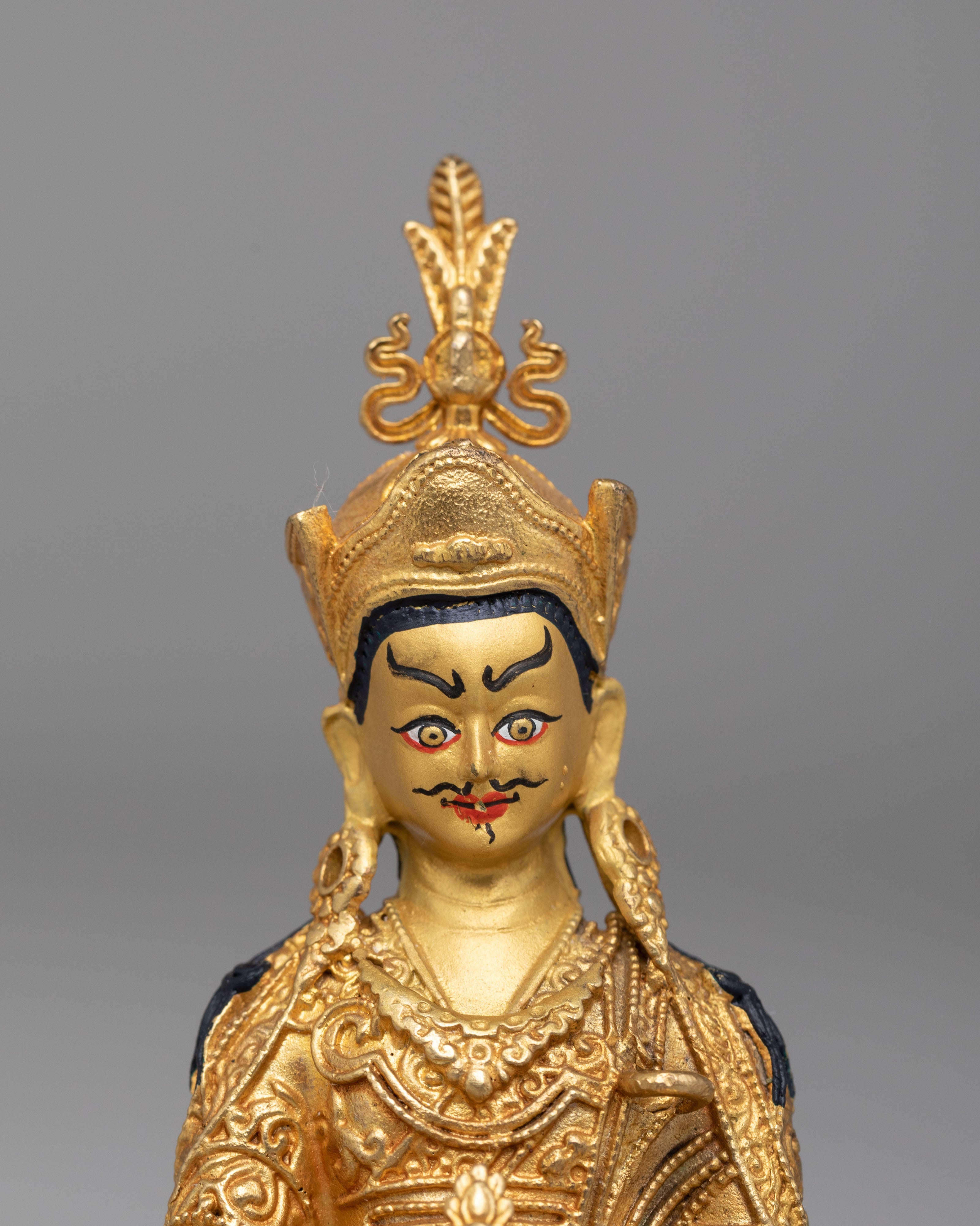 Handcrafted Buddha Dharma Sangha Statue Set | Spiritual Decor for Meditation