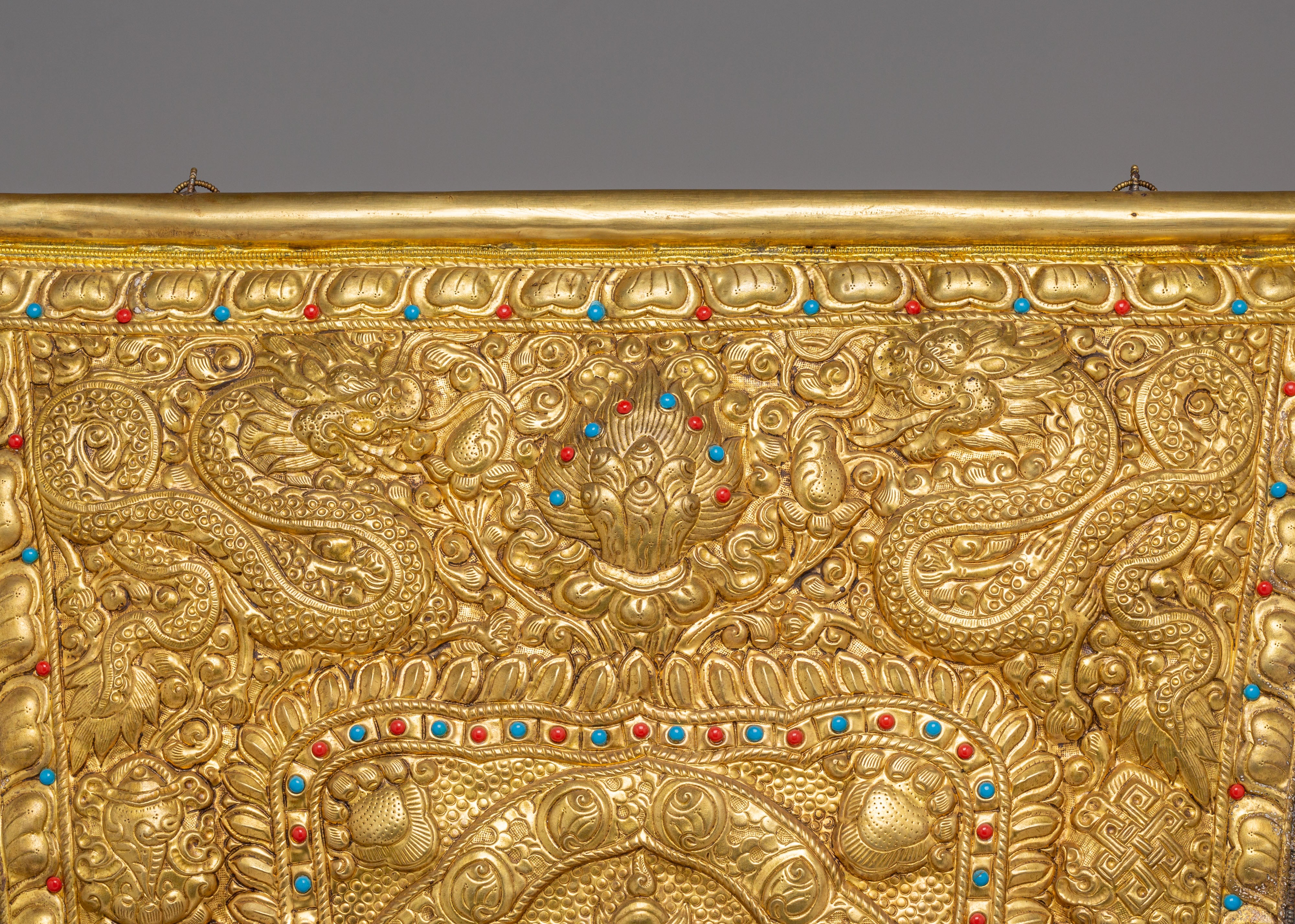 Kalachakra Metal Wall Hanging | Tibetan Buddhist Symbol