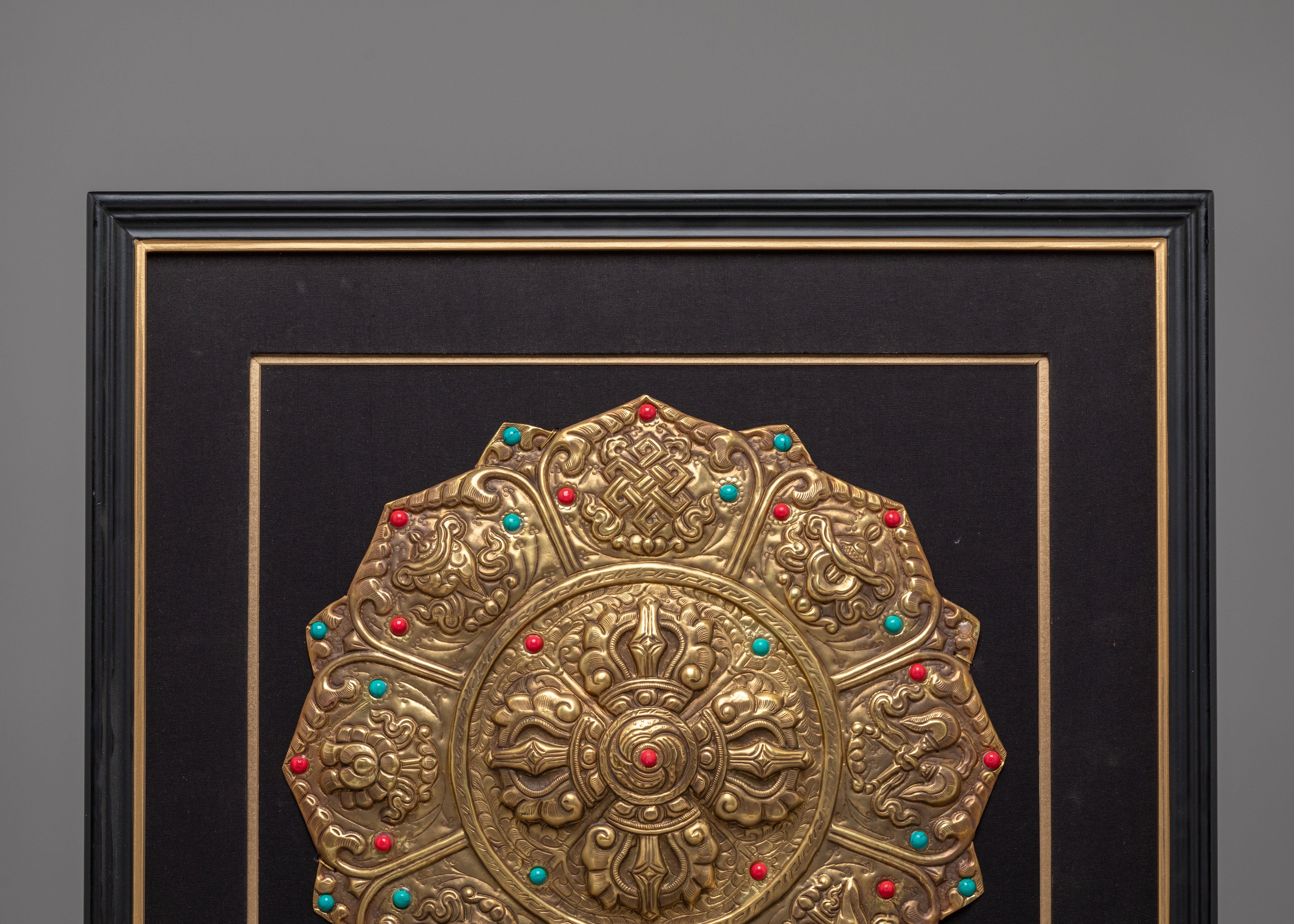 Tibetan Double Vajra Wall Hanging | Handcrafted Decorative Art