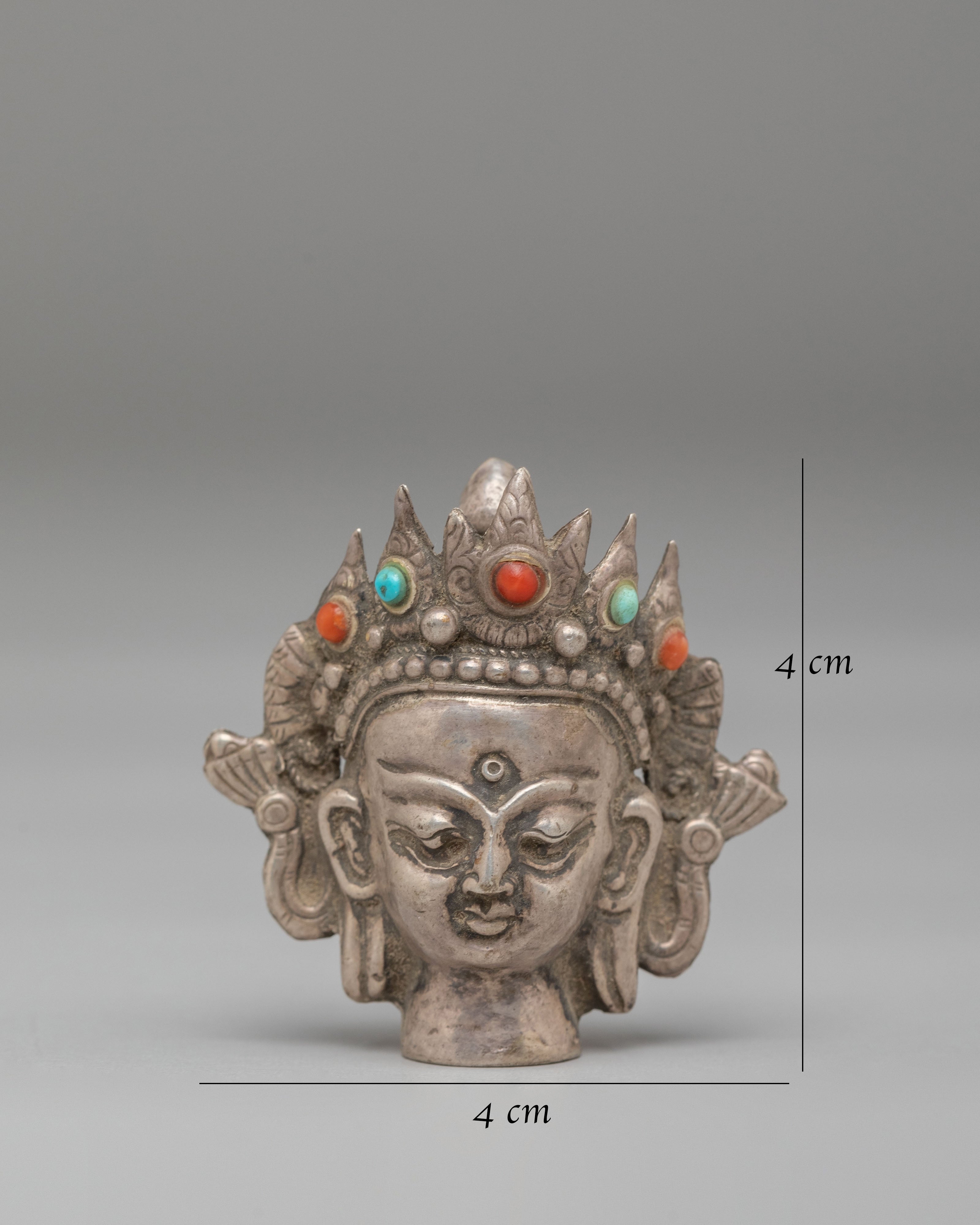 Traditional Buddha Head Locket | Perfect for Daily Wear or as a Spiritual Gift