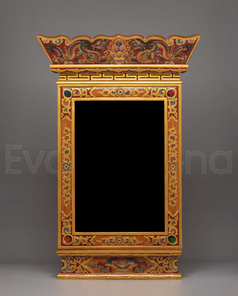 Handcrafted Dragon Motif Photo Frame