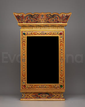 Handcrafted Dragon Motif Photo Frame