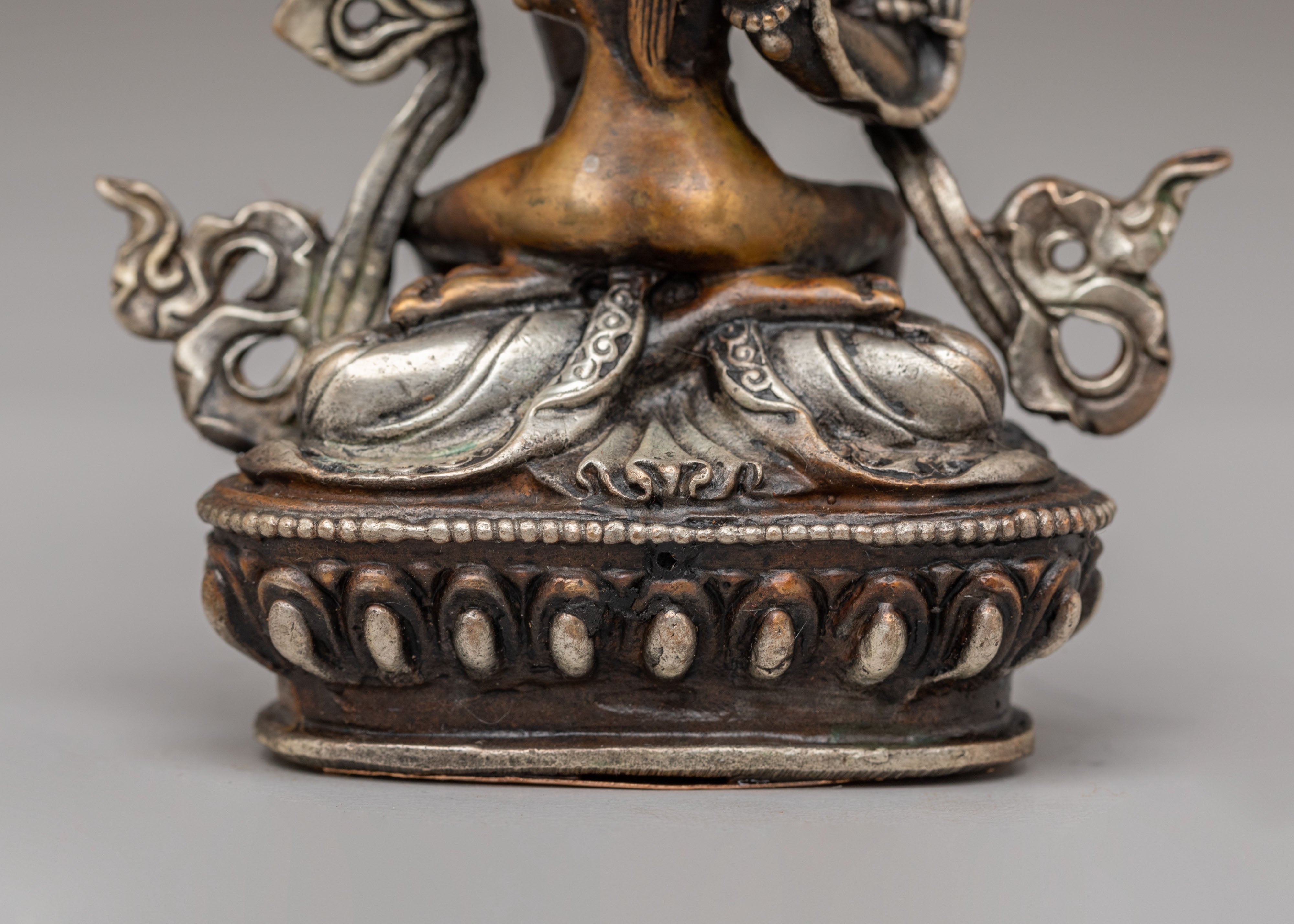 Sacred Manjushri with Consort Statue | Tibetan Buddhist Deity