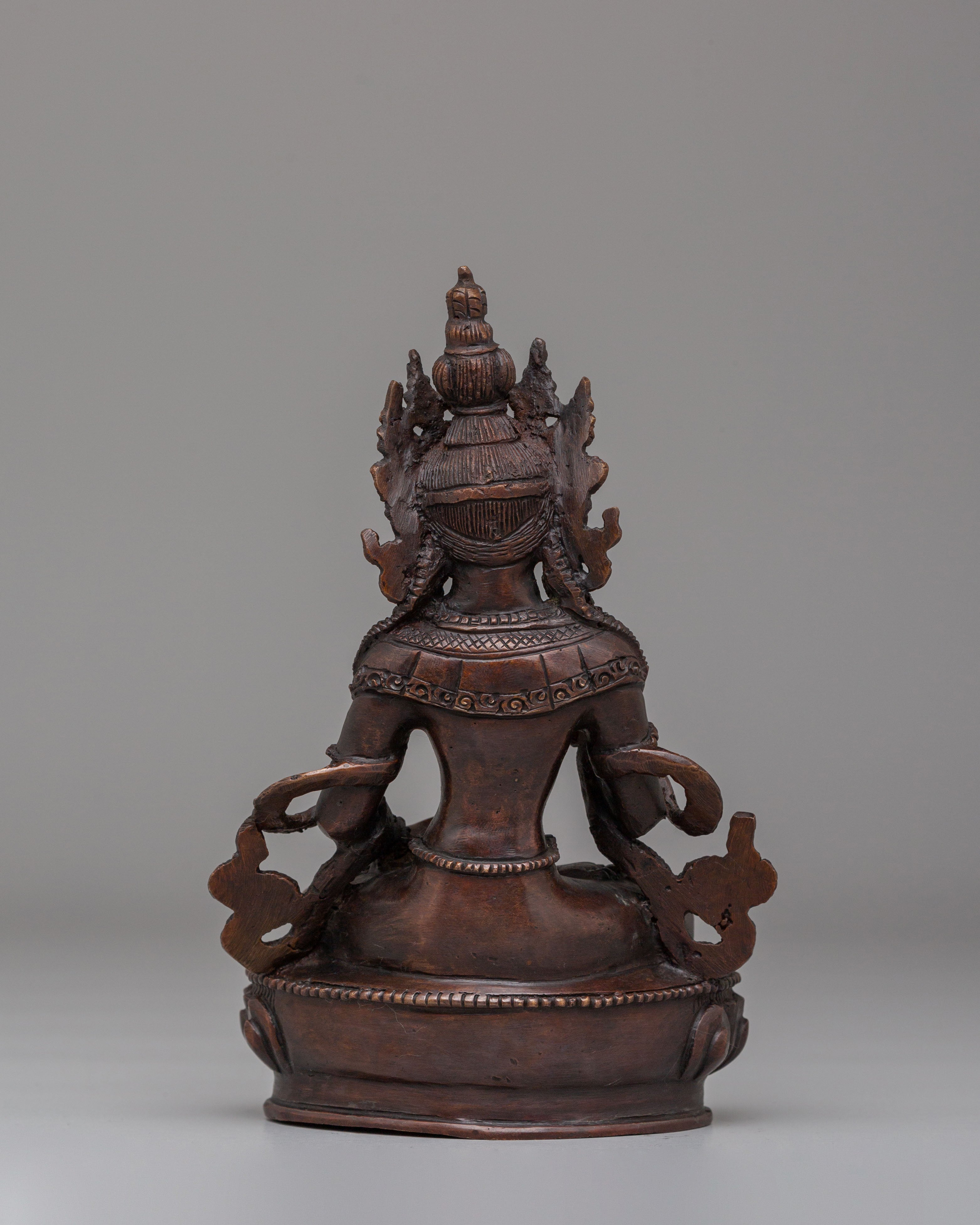 Spiritual Vajrasattva Deity Statue | Tibetan Buddhist Sculpture