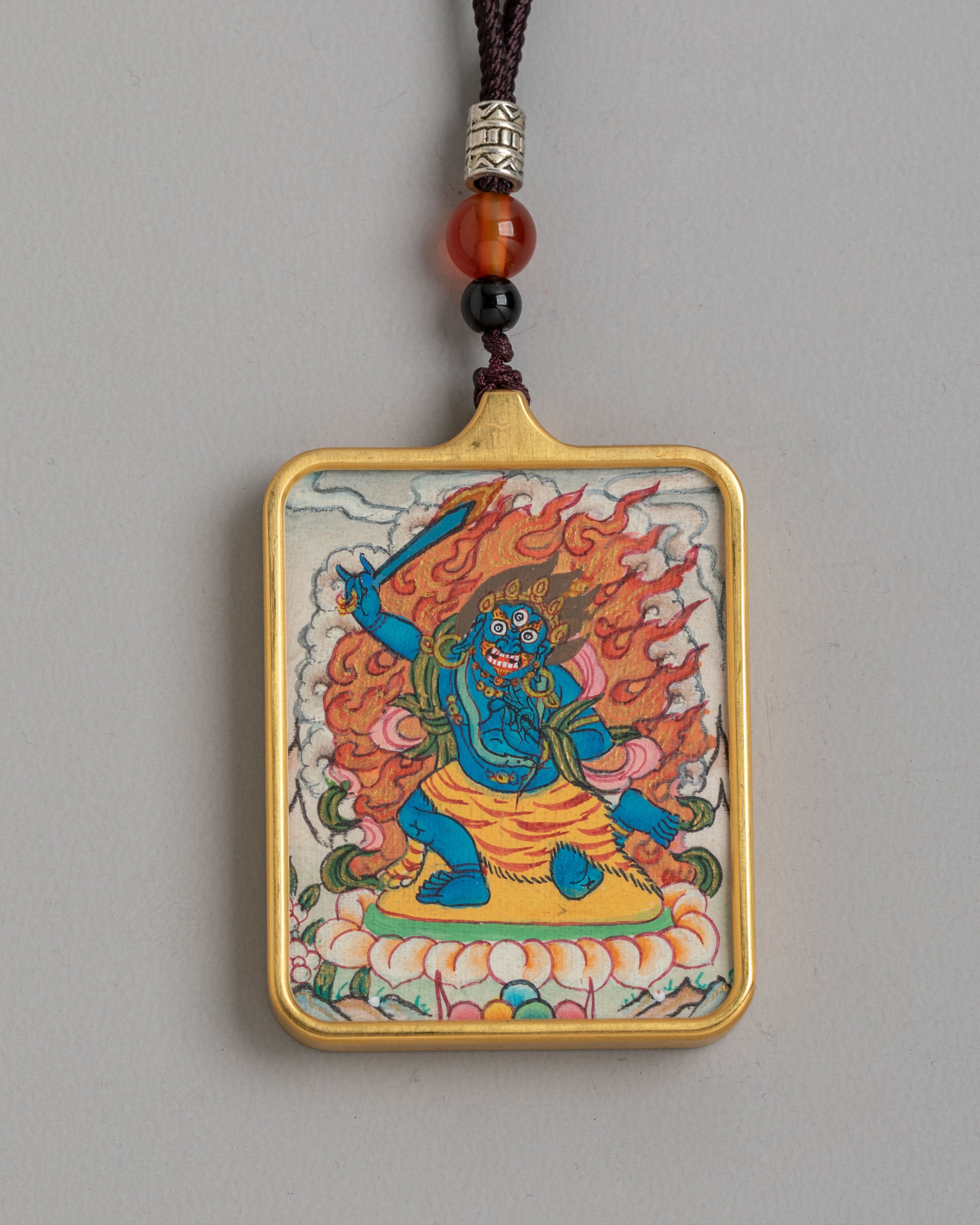 Traditional Achala Locket | Handcrafted Protection Pendant