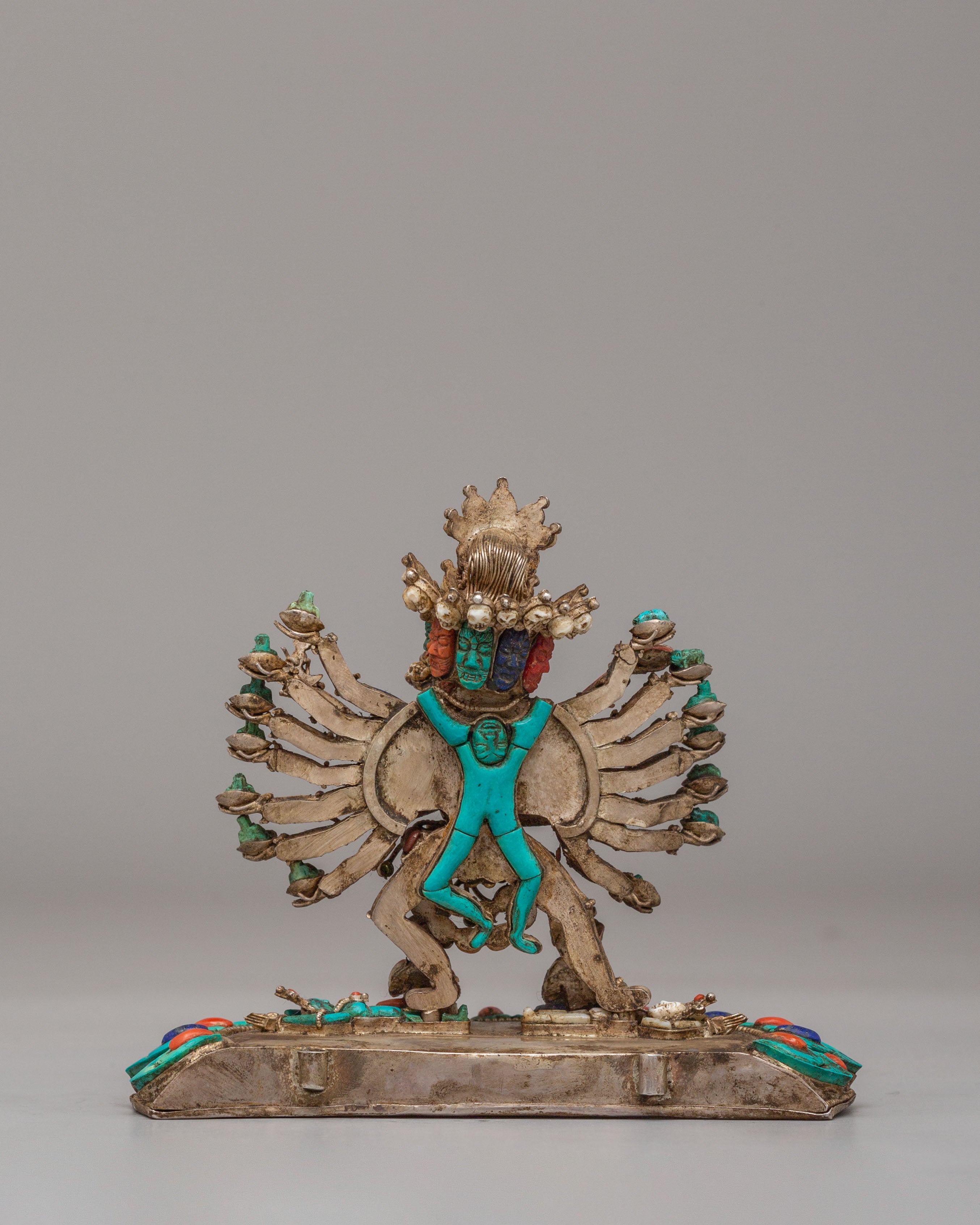 Buddhist Tantric Hevajra Statue | Symbol of Enlightened Union and Wisdom