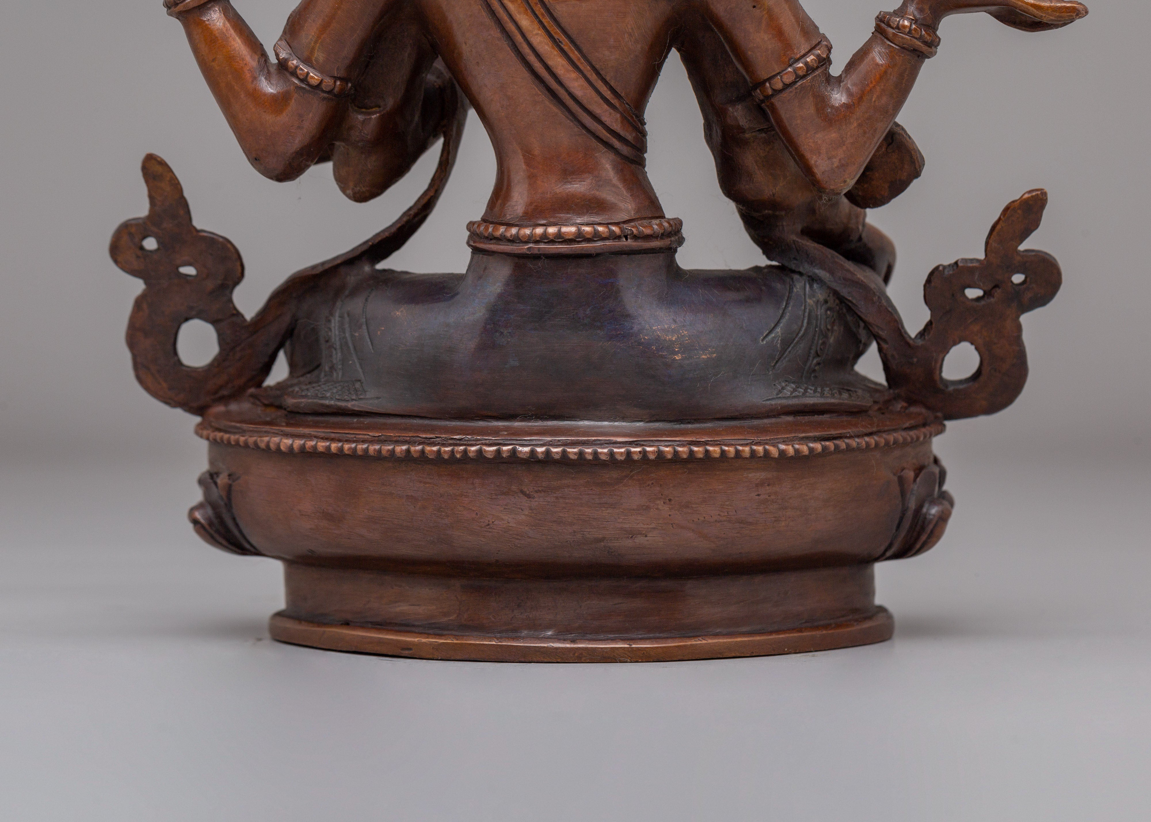 Scared Laxmi Handcrafted Statue | Hindu Deity Figurine