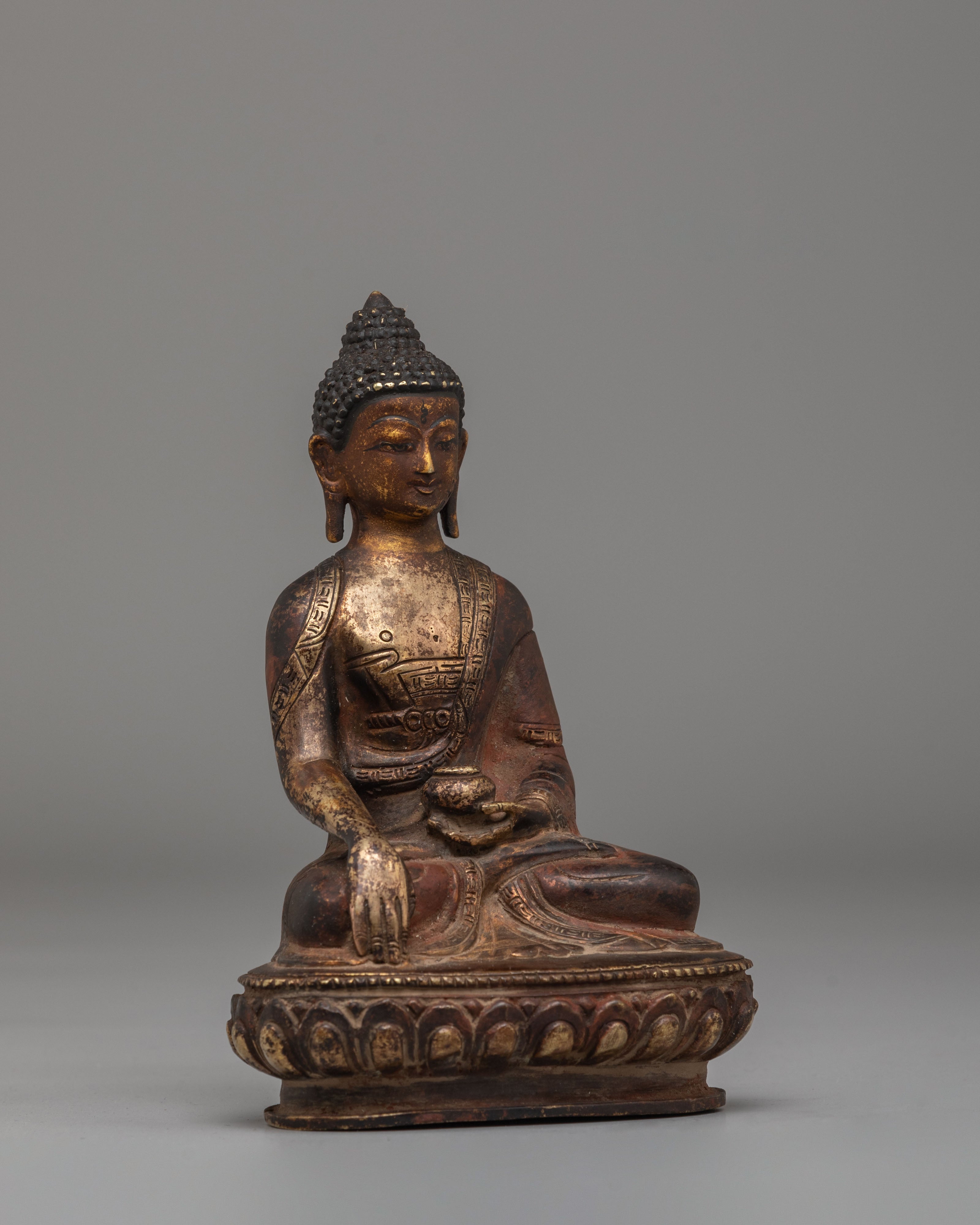 Shakyamuni Buddha Spiritual Figurine | Tibetan Home Decor