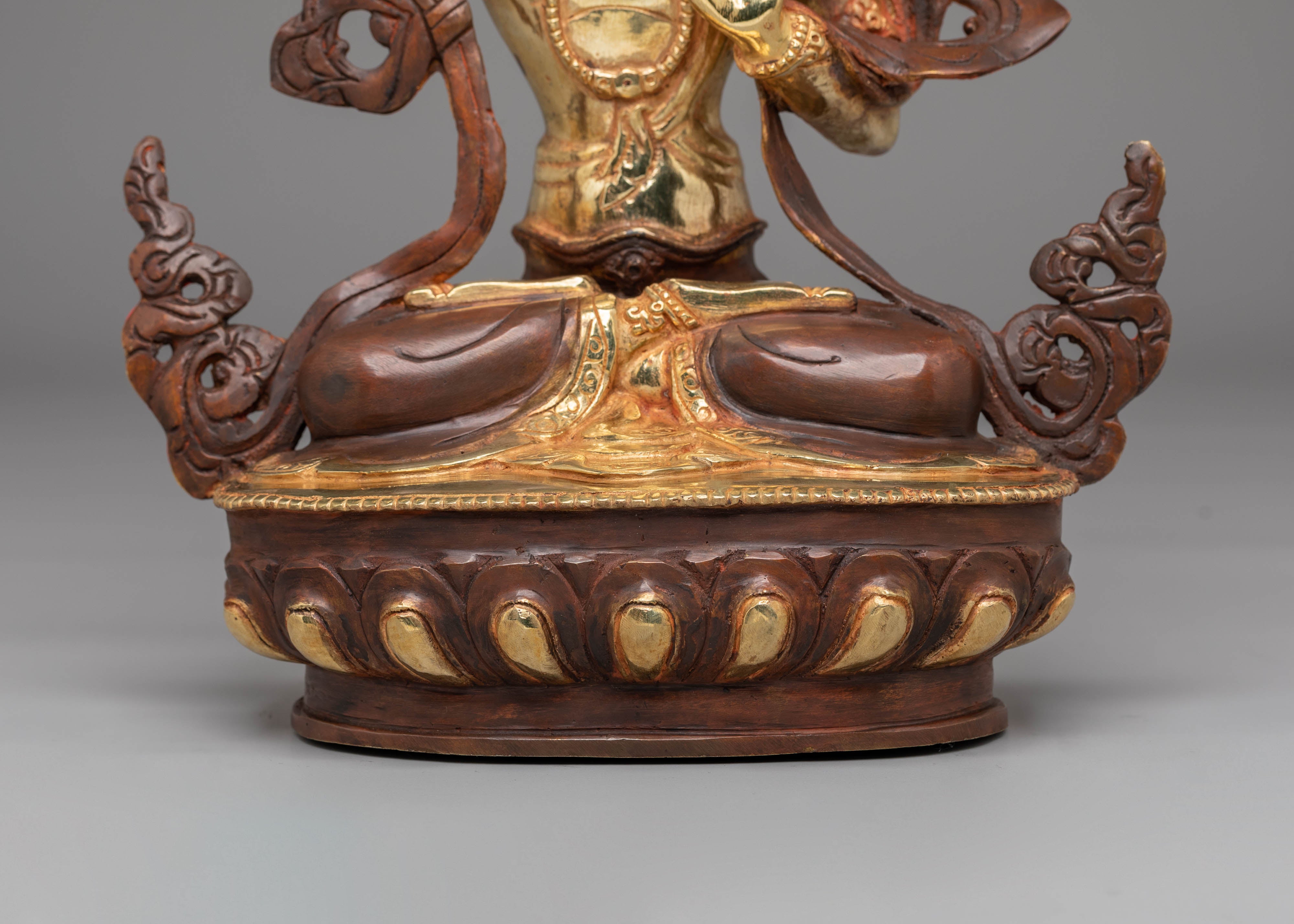 Manjushri Sword of Wisdom Deity Statue | A Symbol of Enlightenment