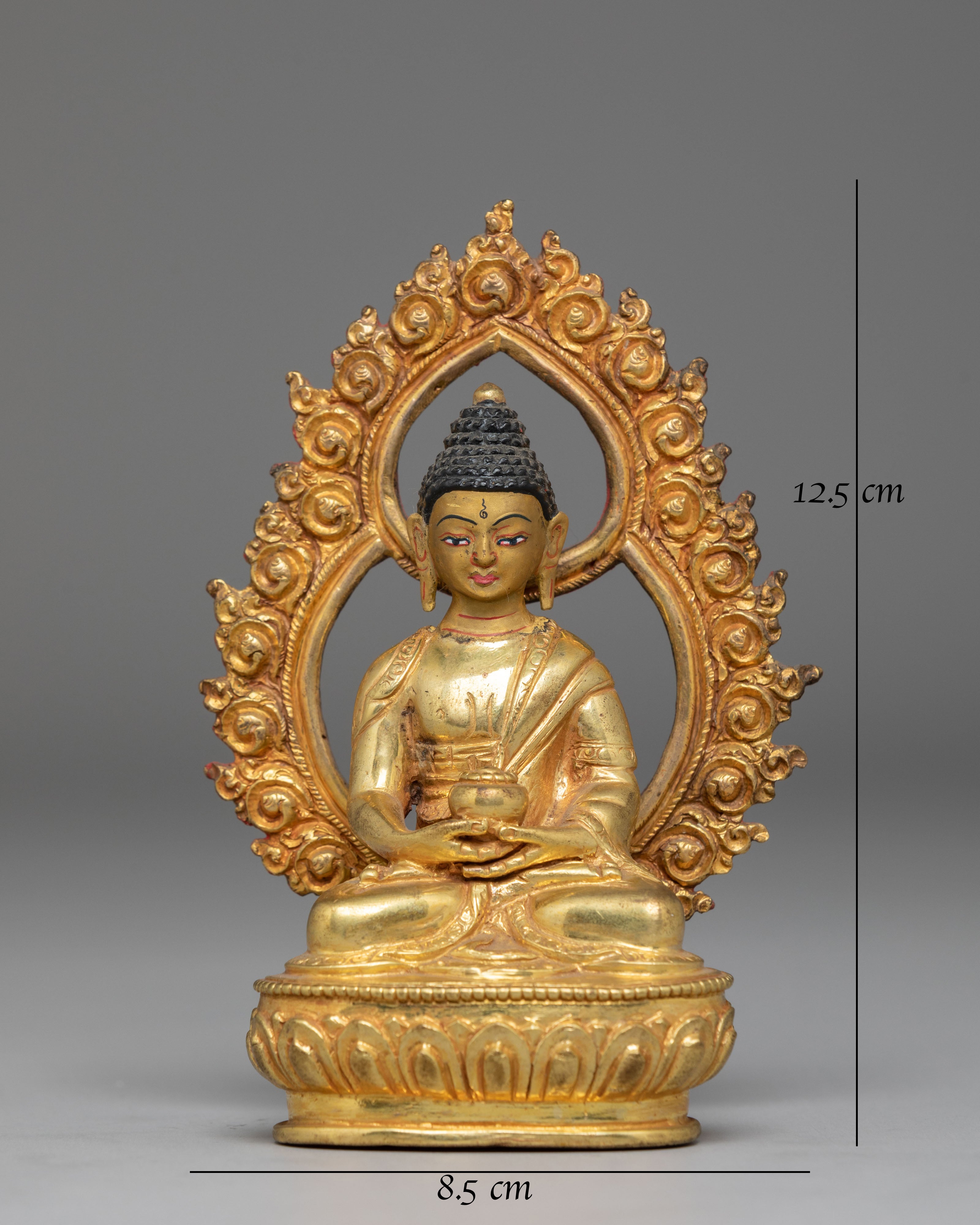 Copper Statue of Amitabha Buddha | Symbol of Infinite Light