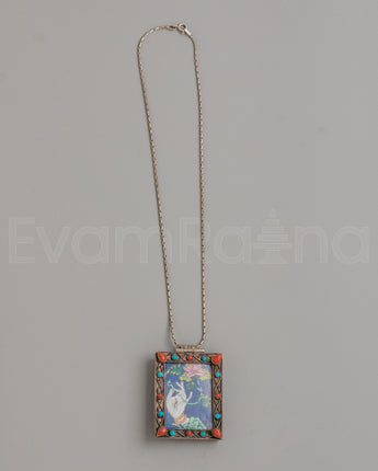 Traditional White Tara Hand Locket 