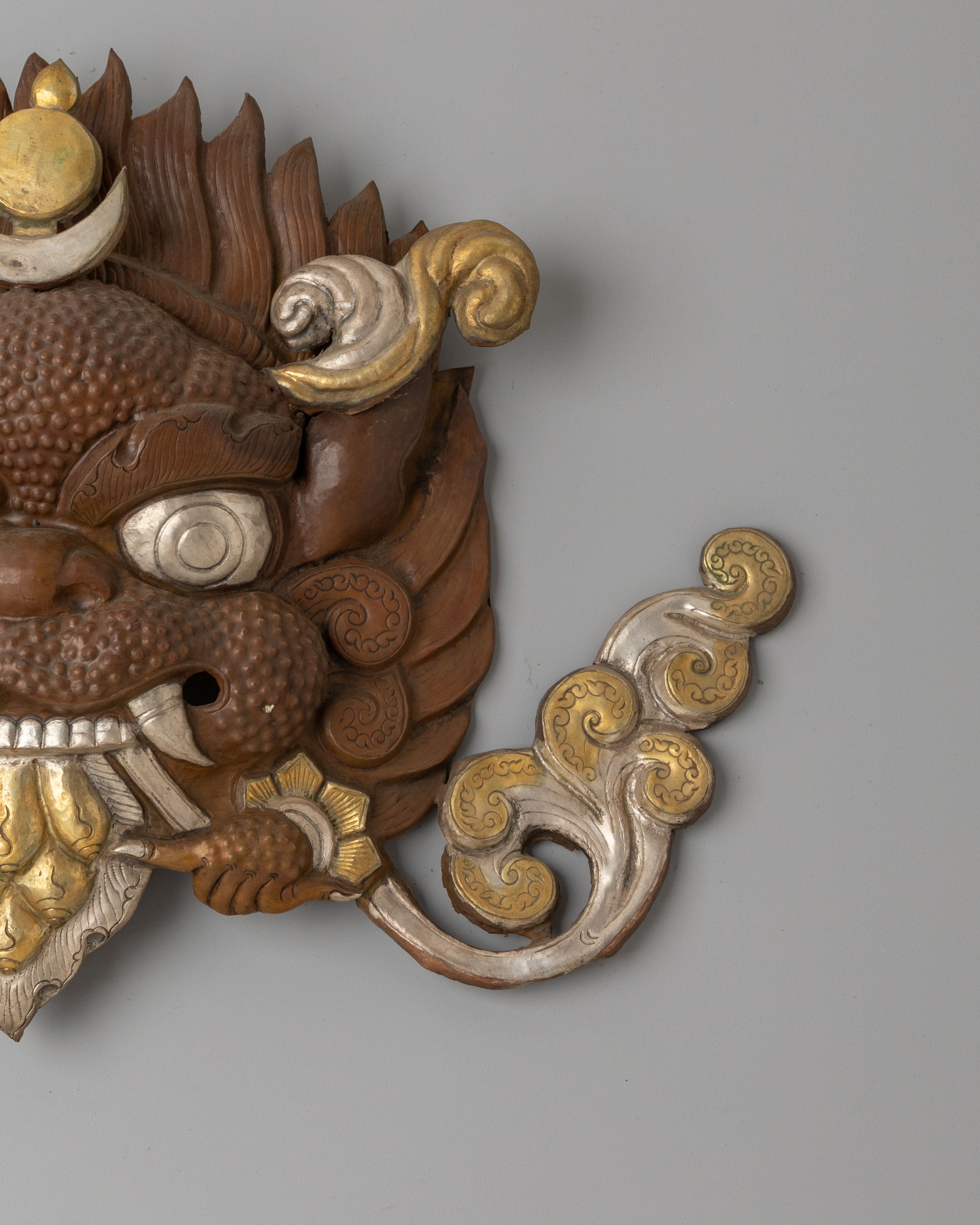 Handcrafted Chhepu Wall Hanging | Himalayan Protective Mask Decor