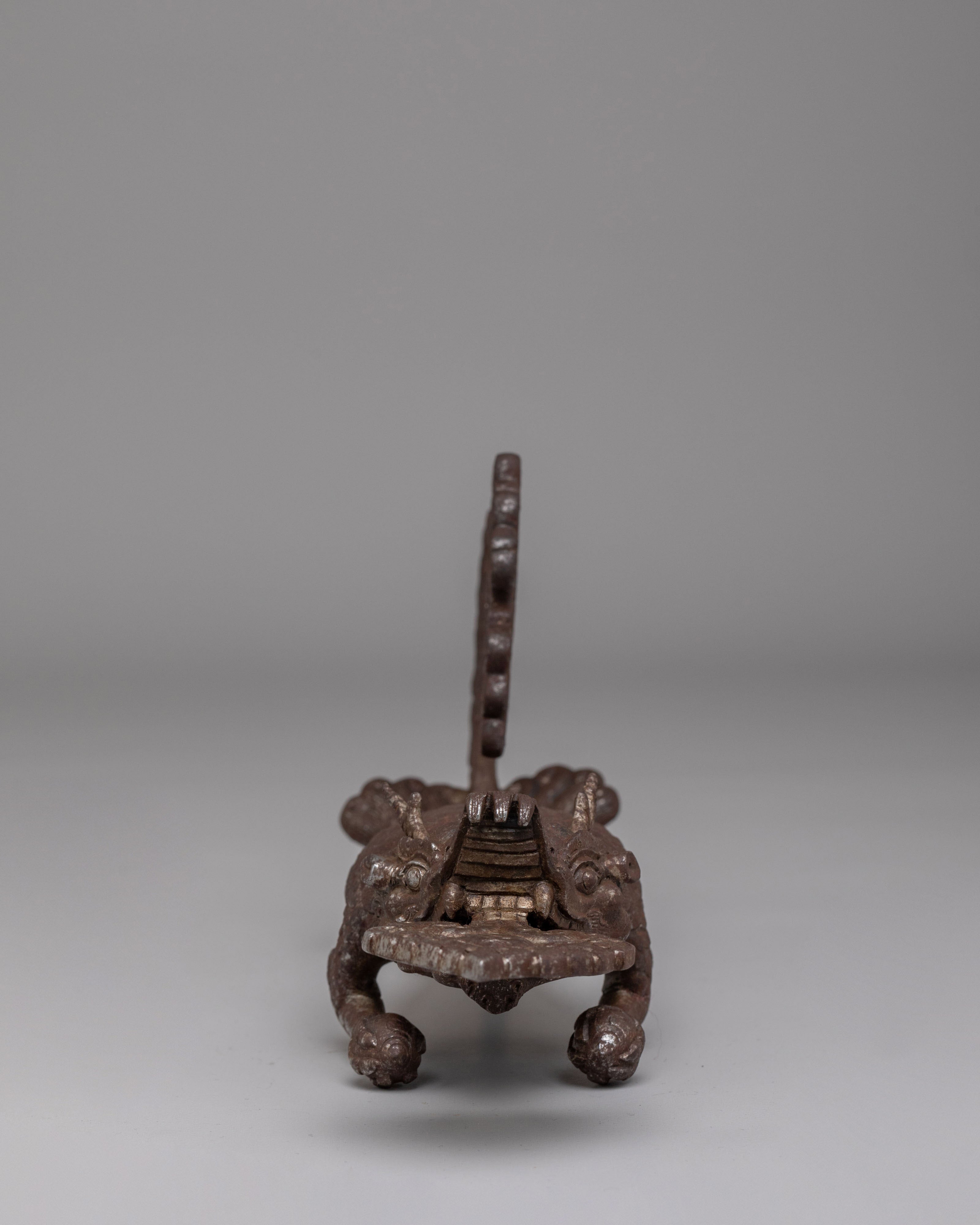 Makara Door Handle | Himalayan Handmade Iron