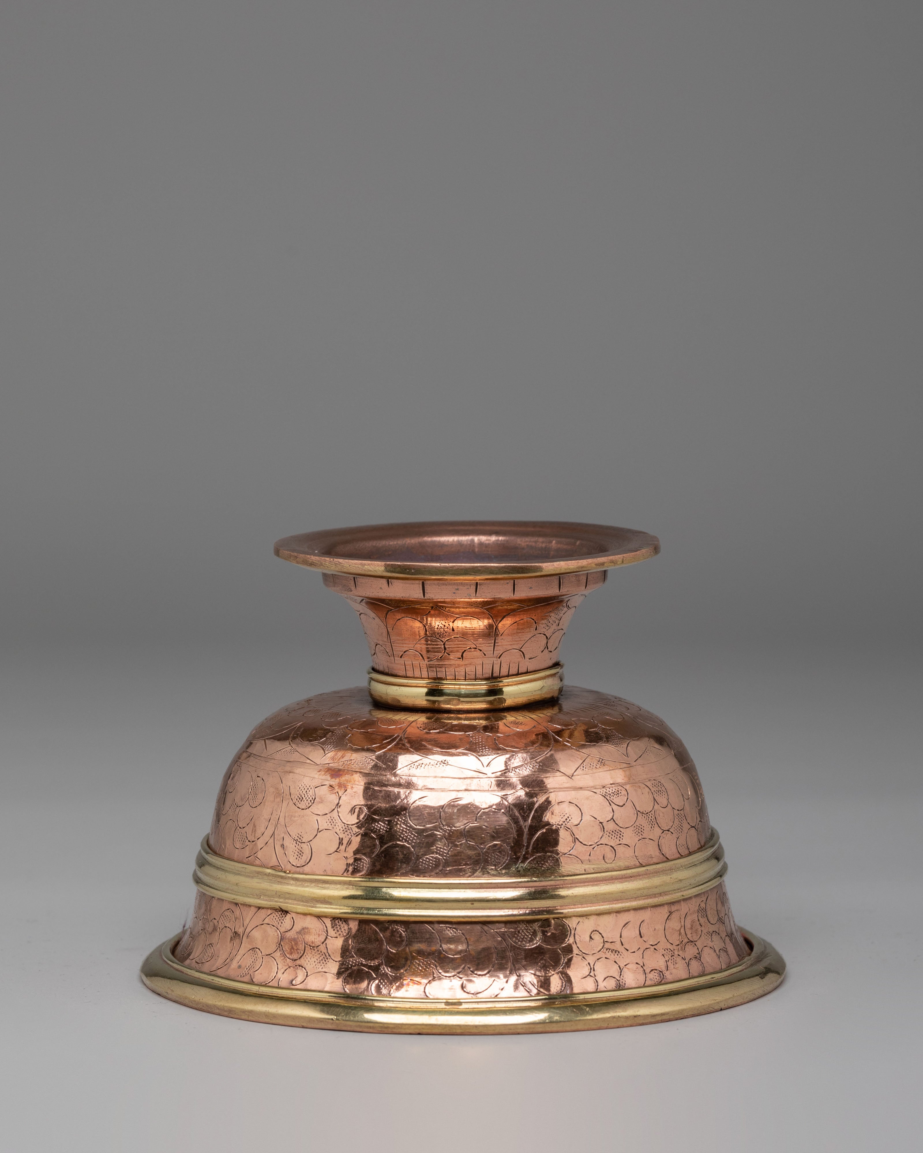 Handmade Ritual Offering Bowls Set | Tibetan Buddhist Altar Decor