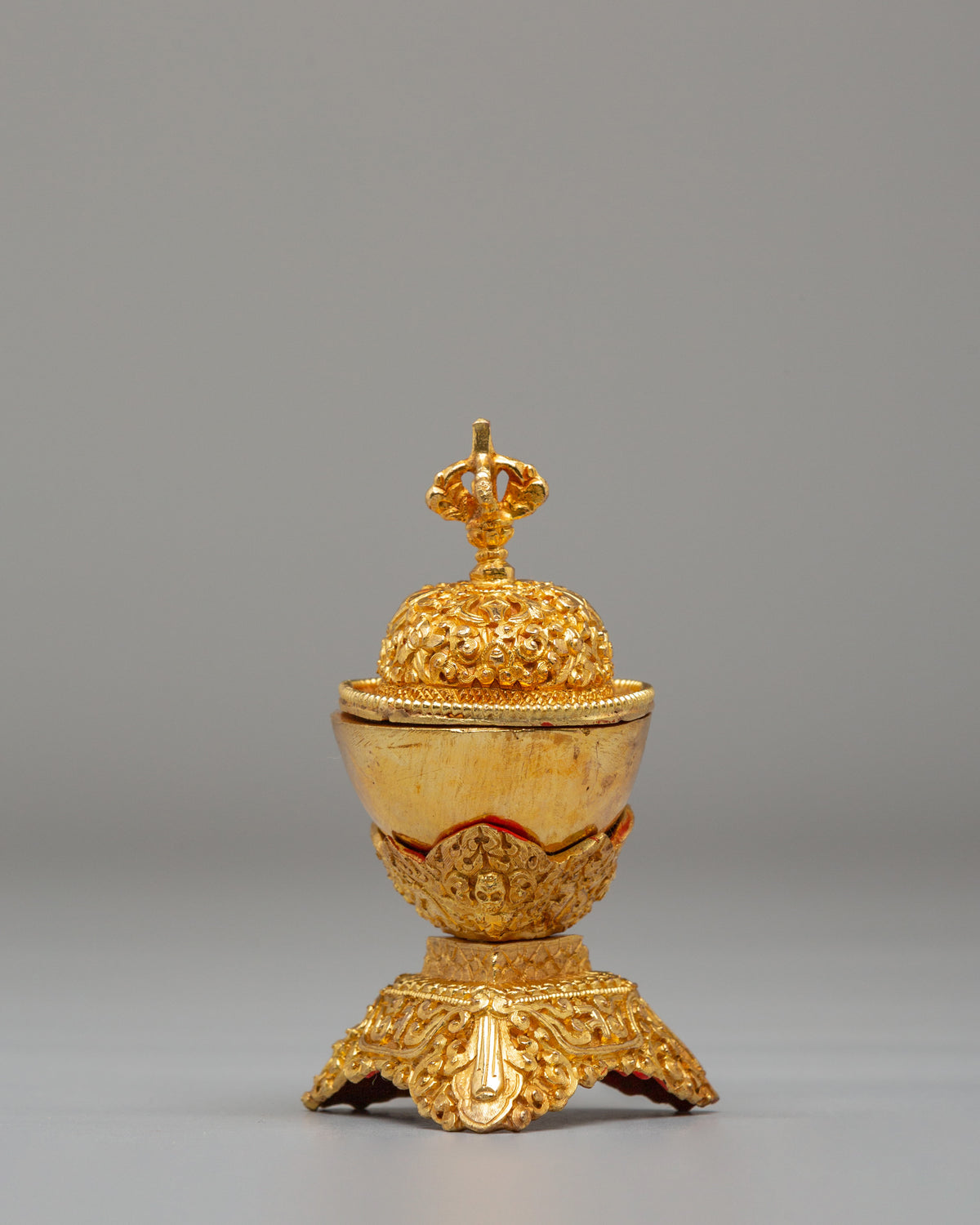 Buddhist Tantric Kapala Set Vessel | Ritual Offering Vessels