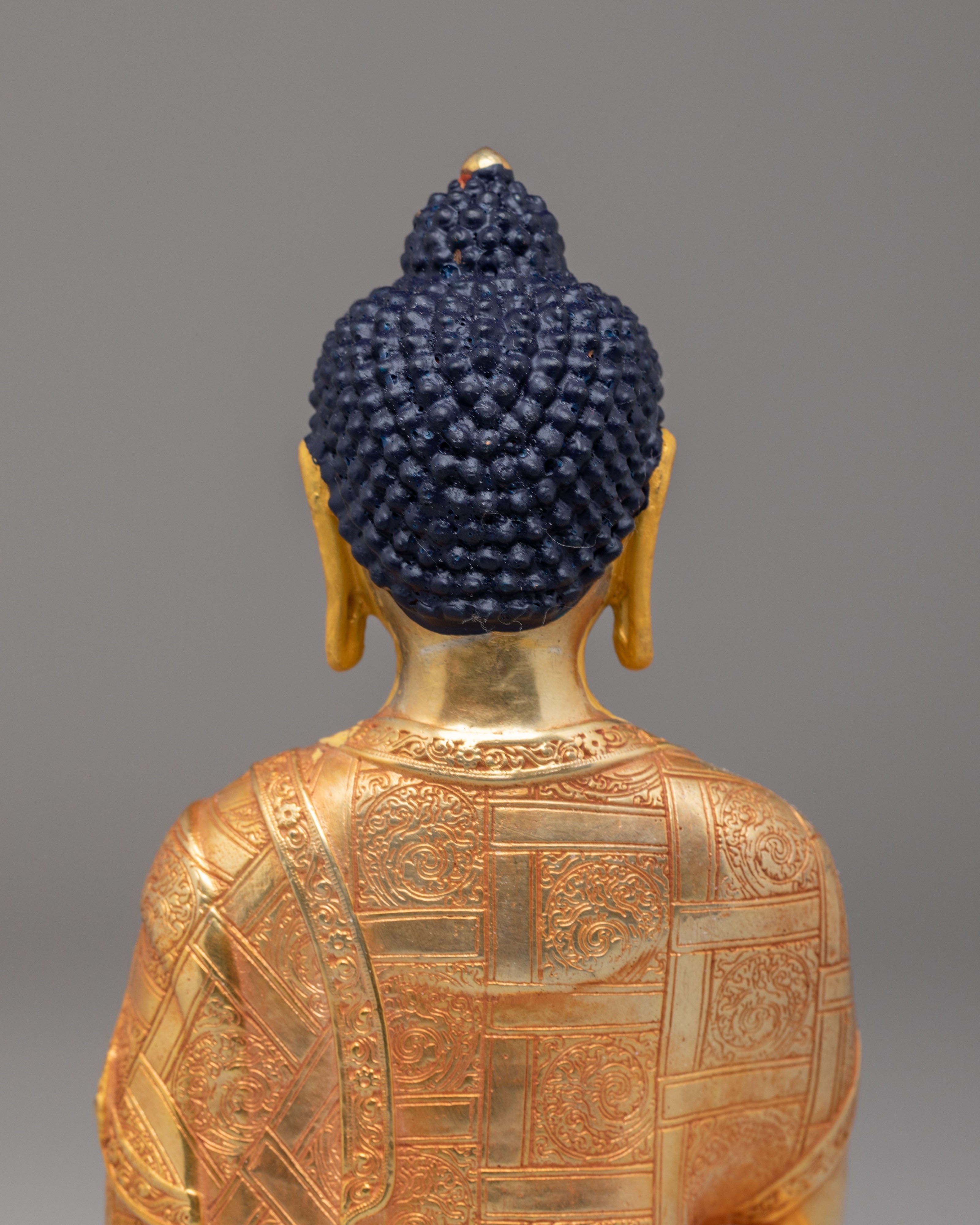Machine-Made Shakyamuni Buddha Sculpture | Enlightened One