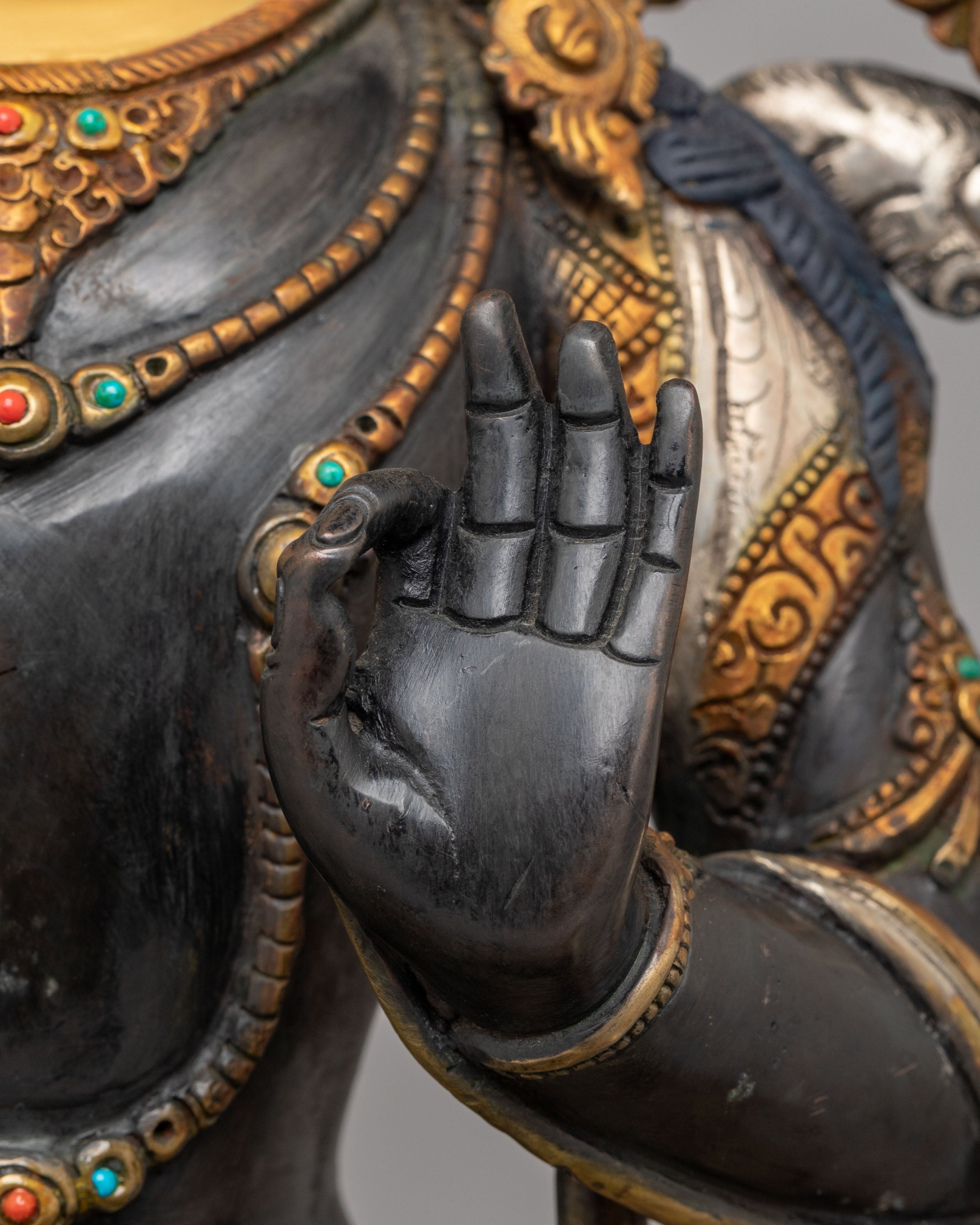 Handmade Manjushri Bodhisattva Statue | Bodhisattva of Wisdom