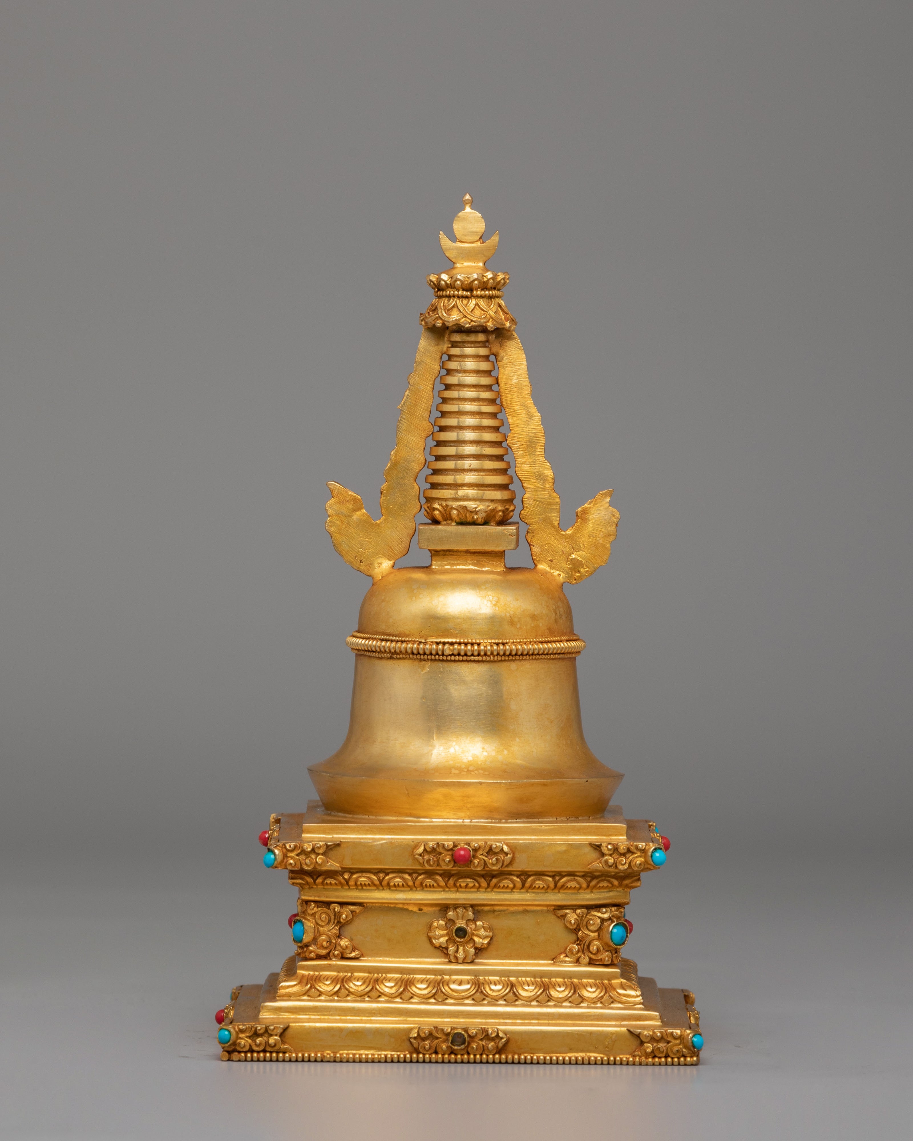 Vajrayana Altar Parinirvana Stupa | Symbol of Enlightened Mindfulness