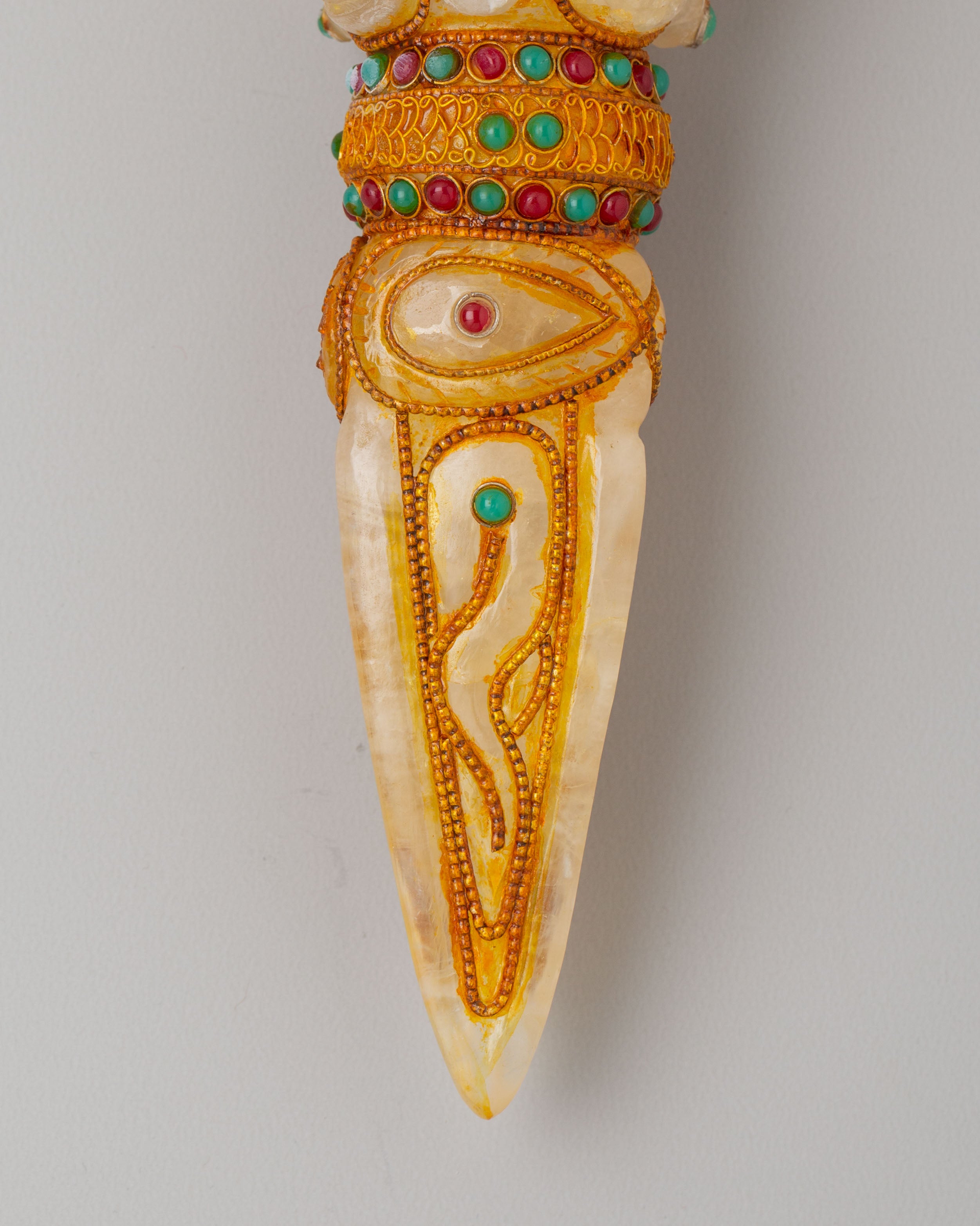 Spiritual Buddhist Ritual Dagger | Tibetan Shrine Object for Protection