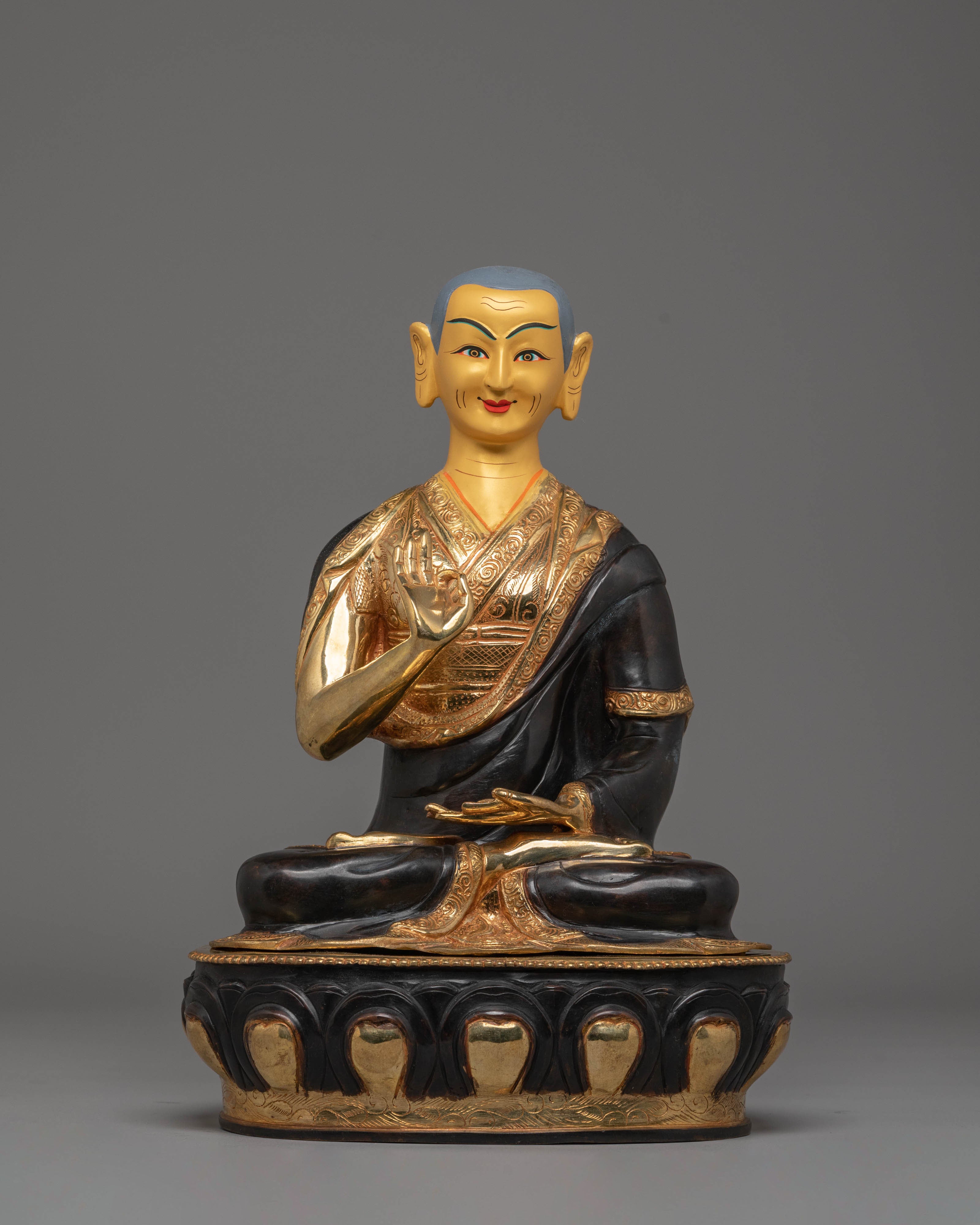 Tibetan Buddhist Master Tsongkhapa Set | Tsongkhapa with Disciples