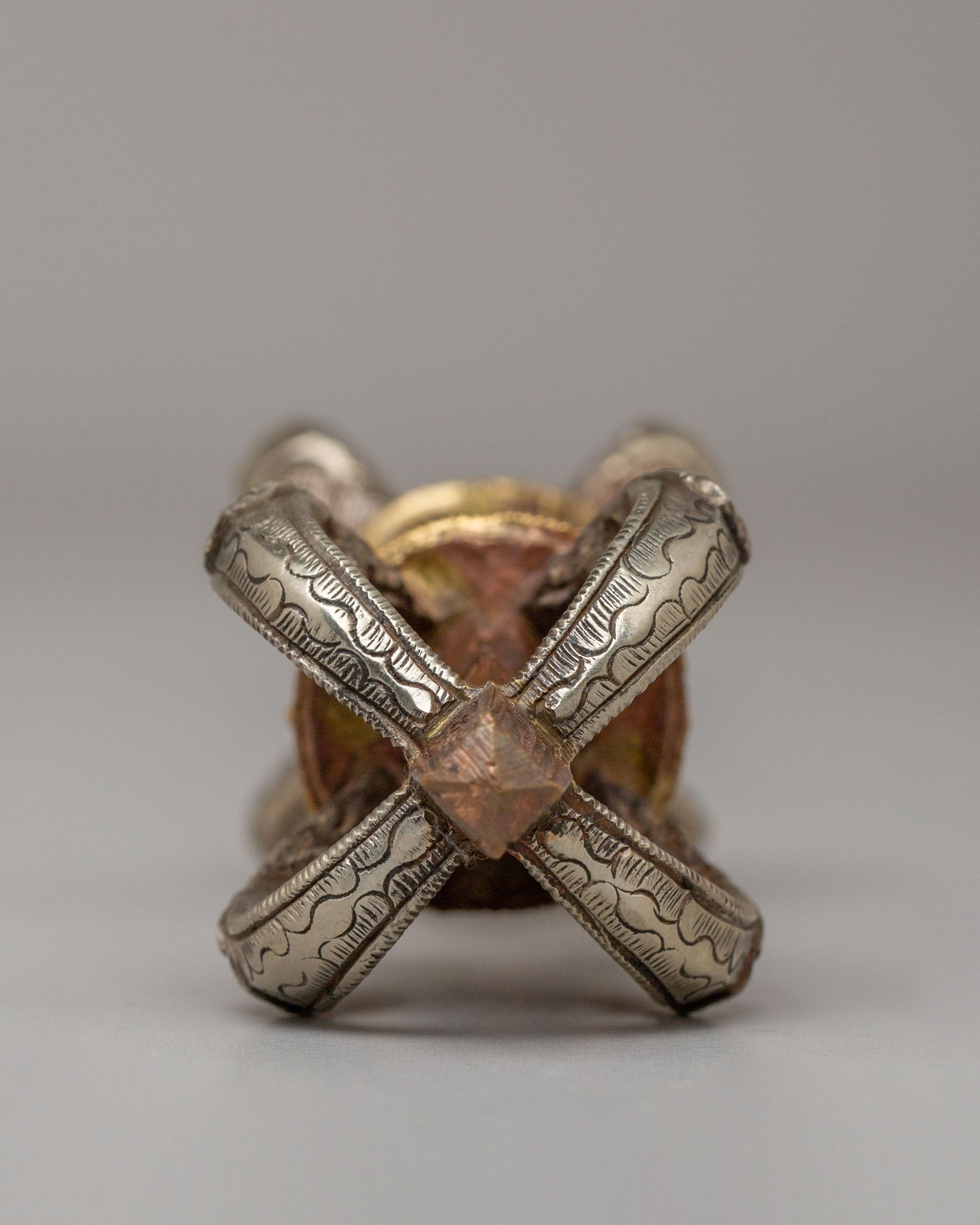 Handcrafted Vajra and Bell Set | Meditation and Prayer Tools