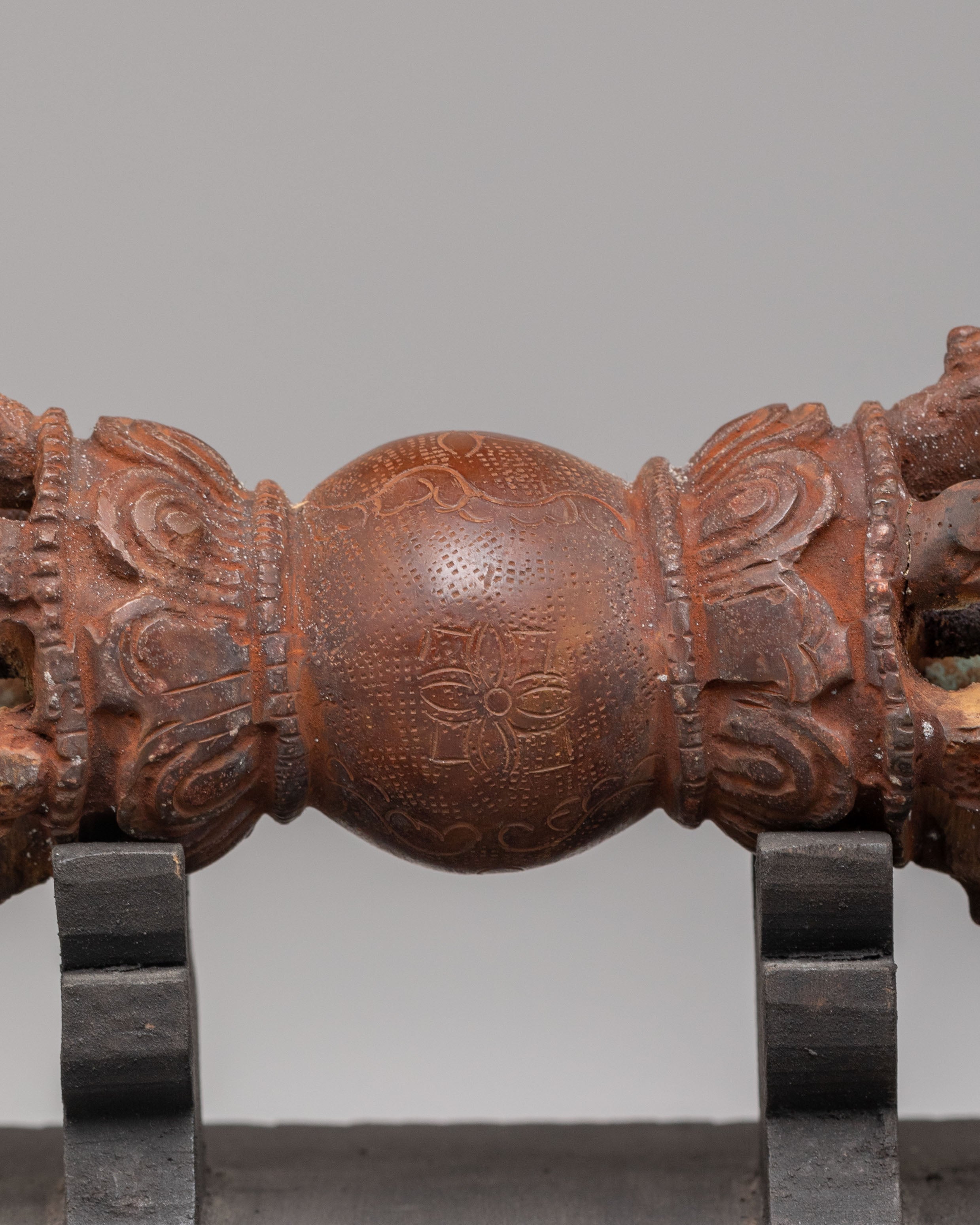 Handmade Shrine Vajra with Stand | Tibetan Ritual Tool