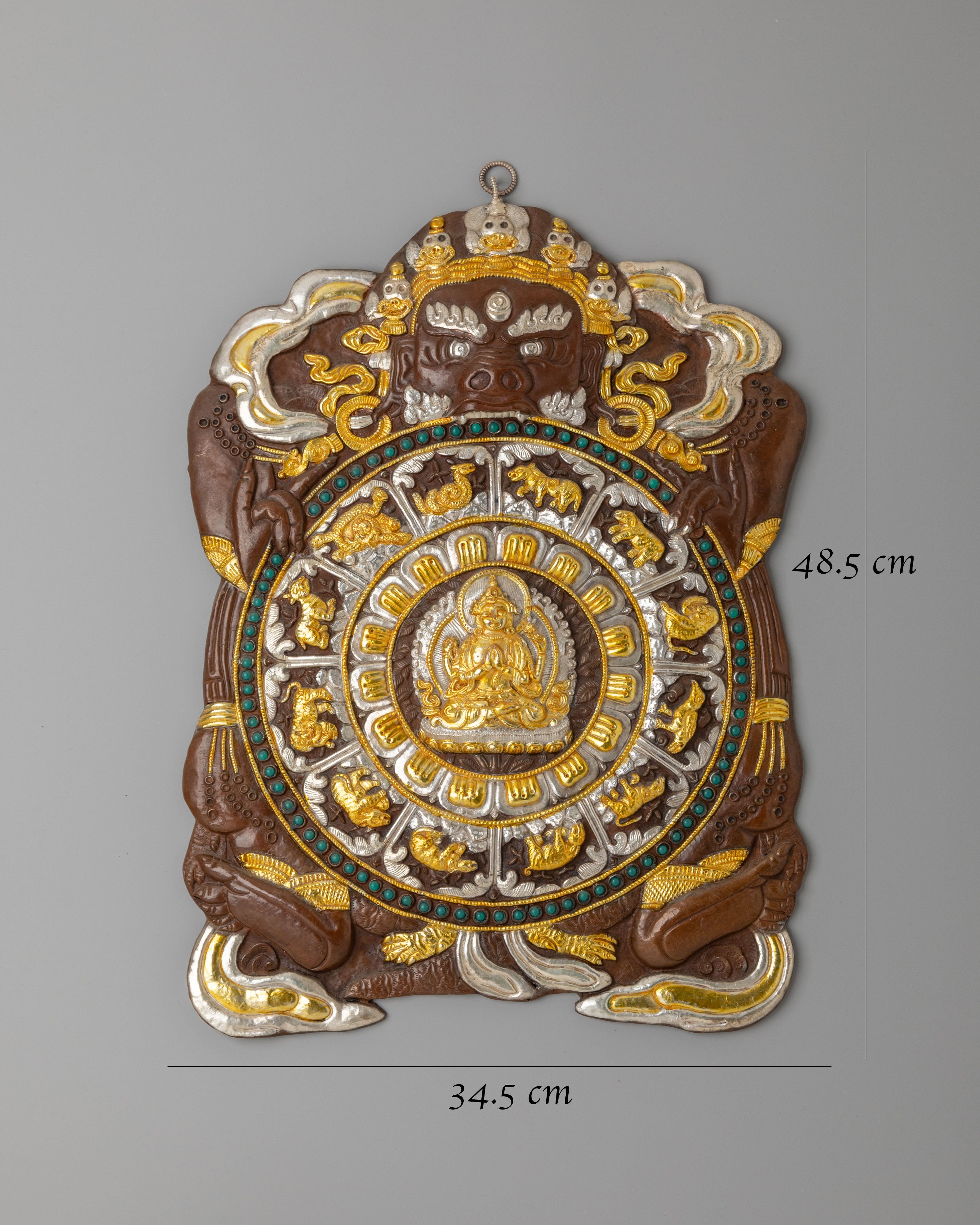 Tibetan Astrological Calendar Wall Hanging | Cultural Artwork