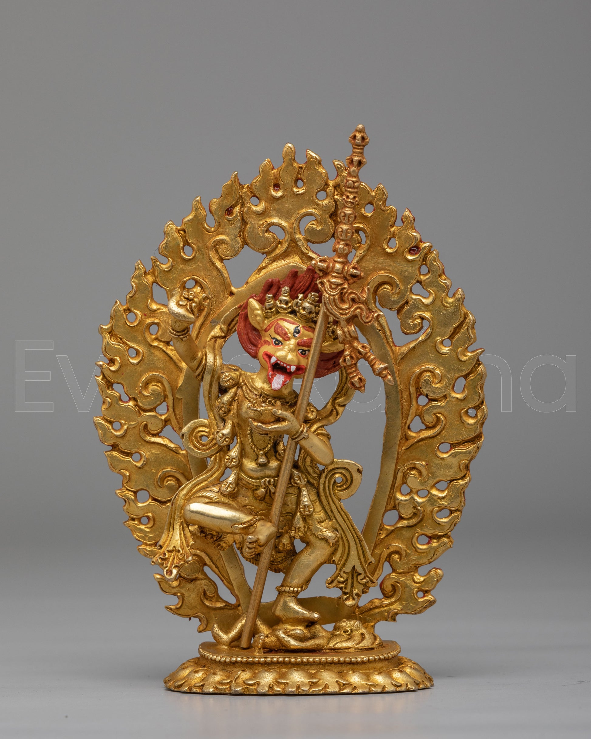 Traditional Altar Simhaumkha Statue 